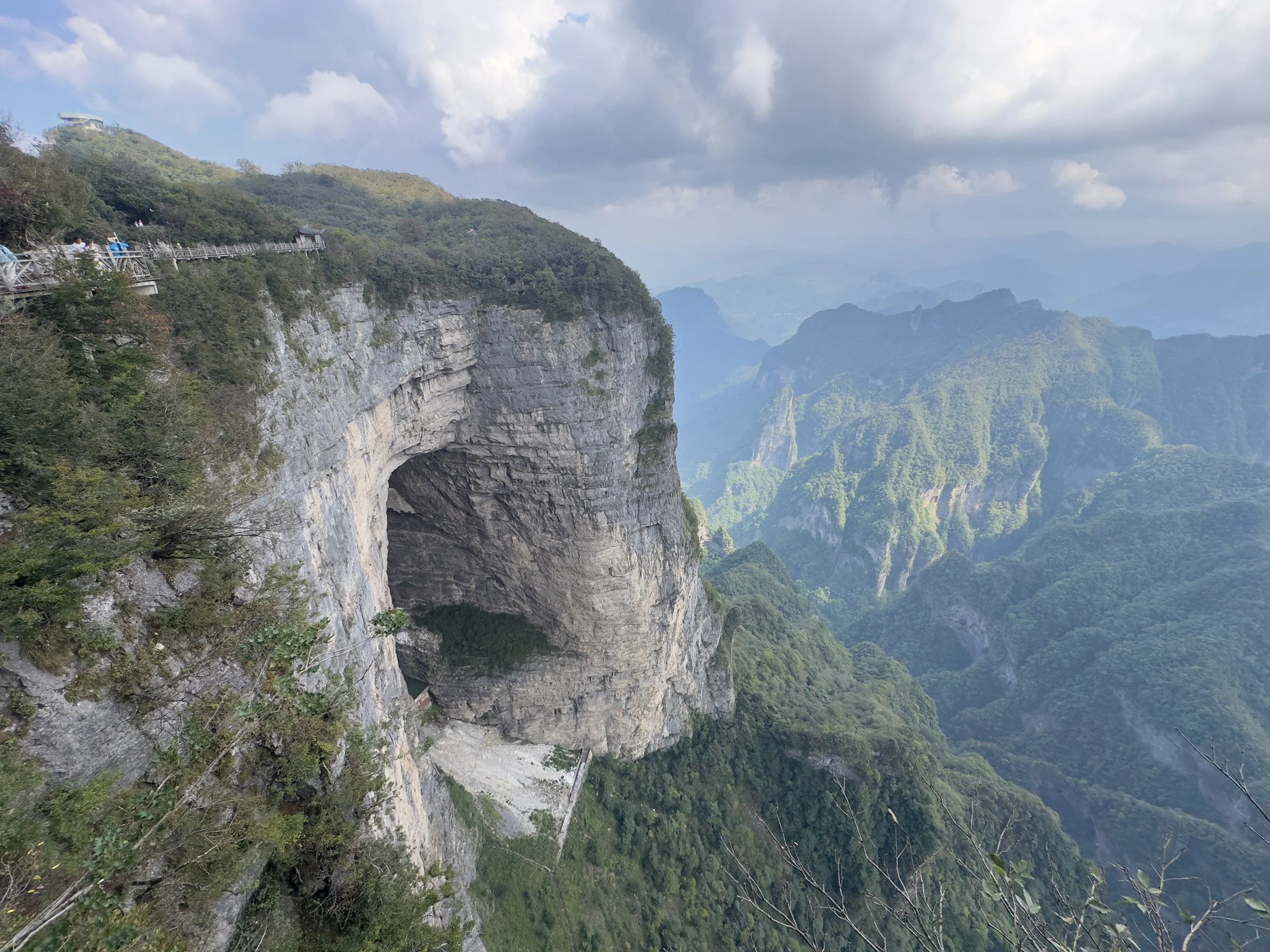 The back of Heavens Gate