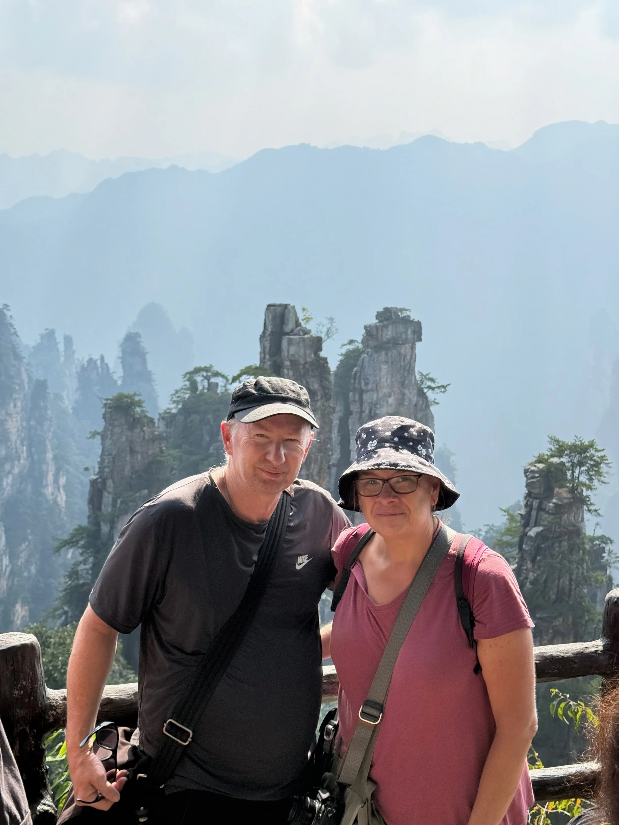 Selfie #4: Us and the spires