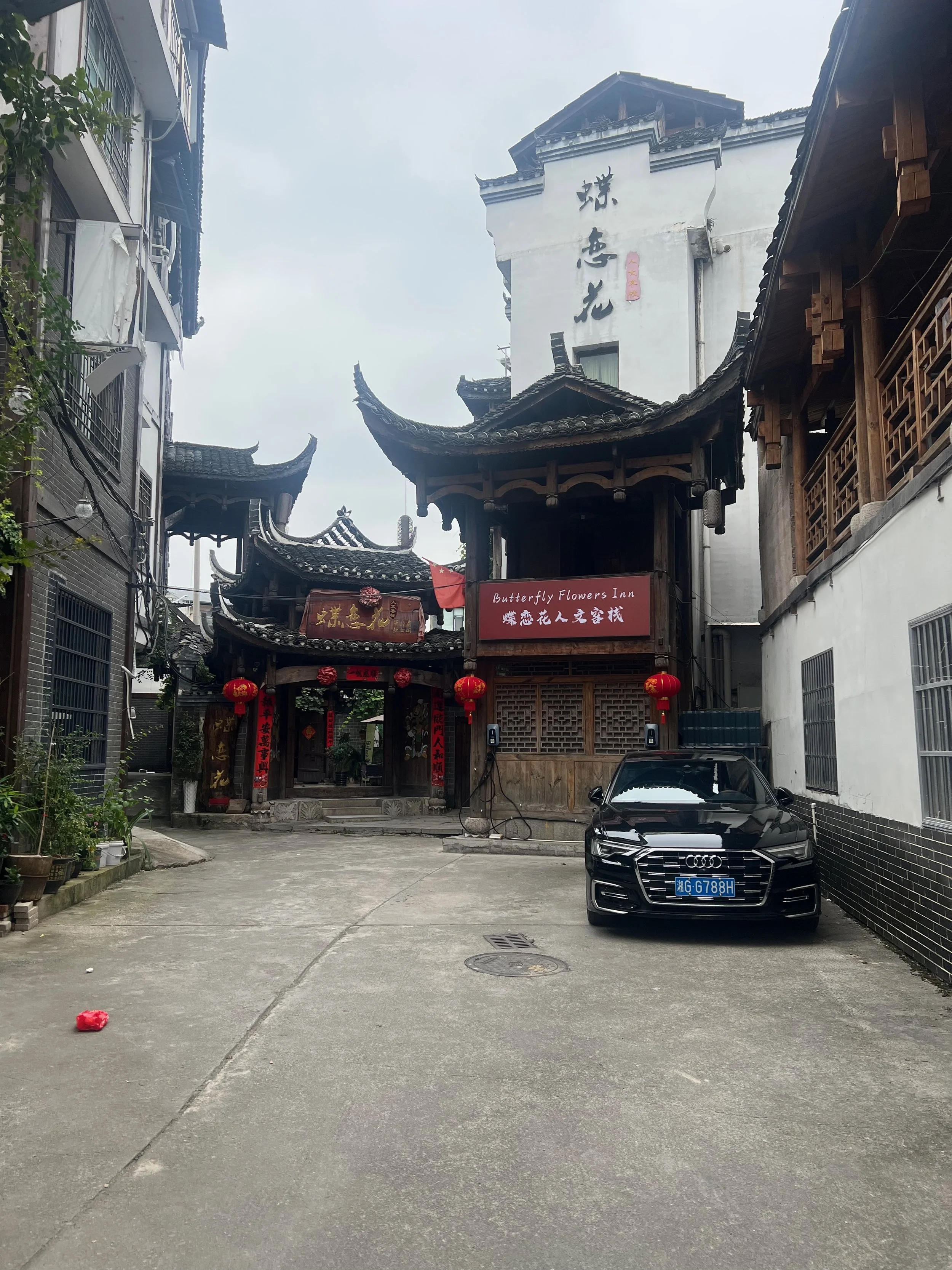 A more traditionally styled hotel near ours