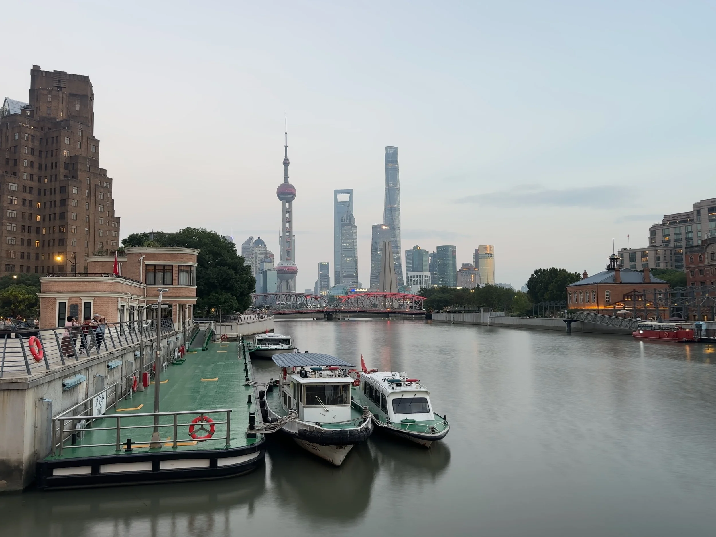 Pudong Skyline and Suzhou Creek