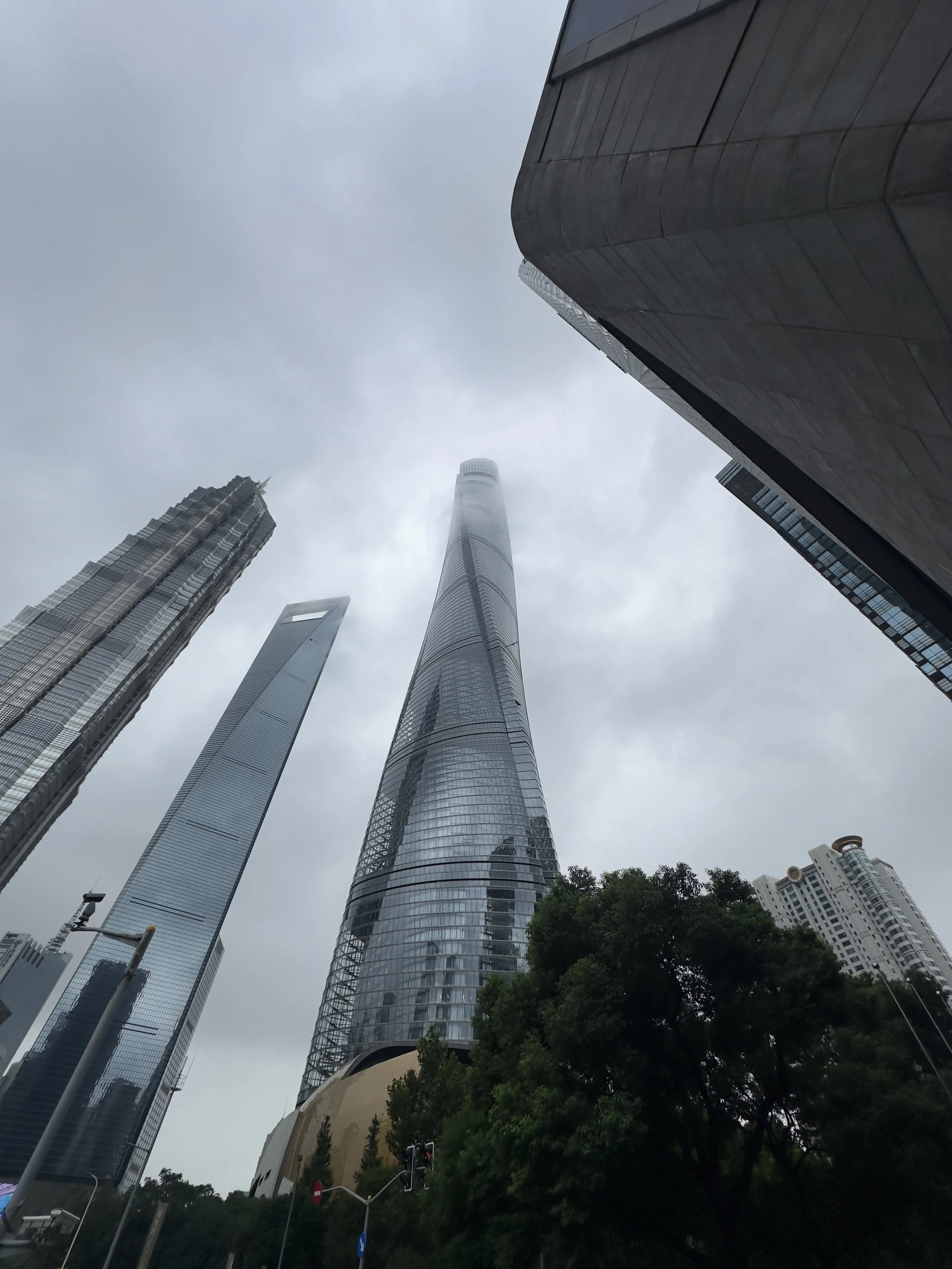 Shanghai Tower and other Pudong Towers