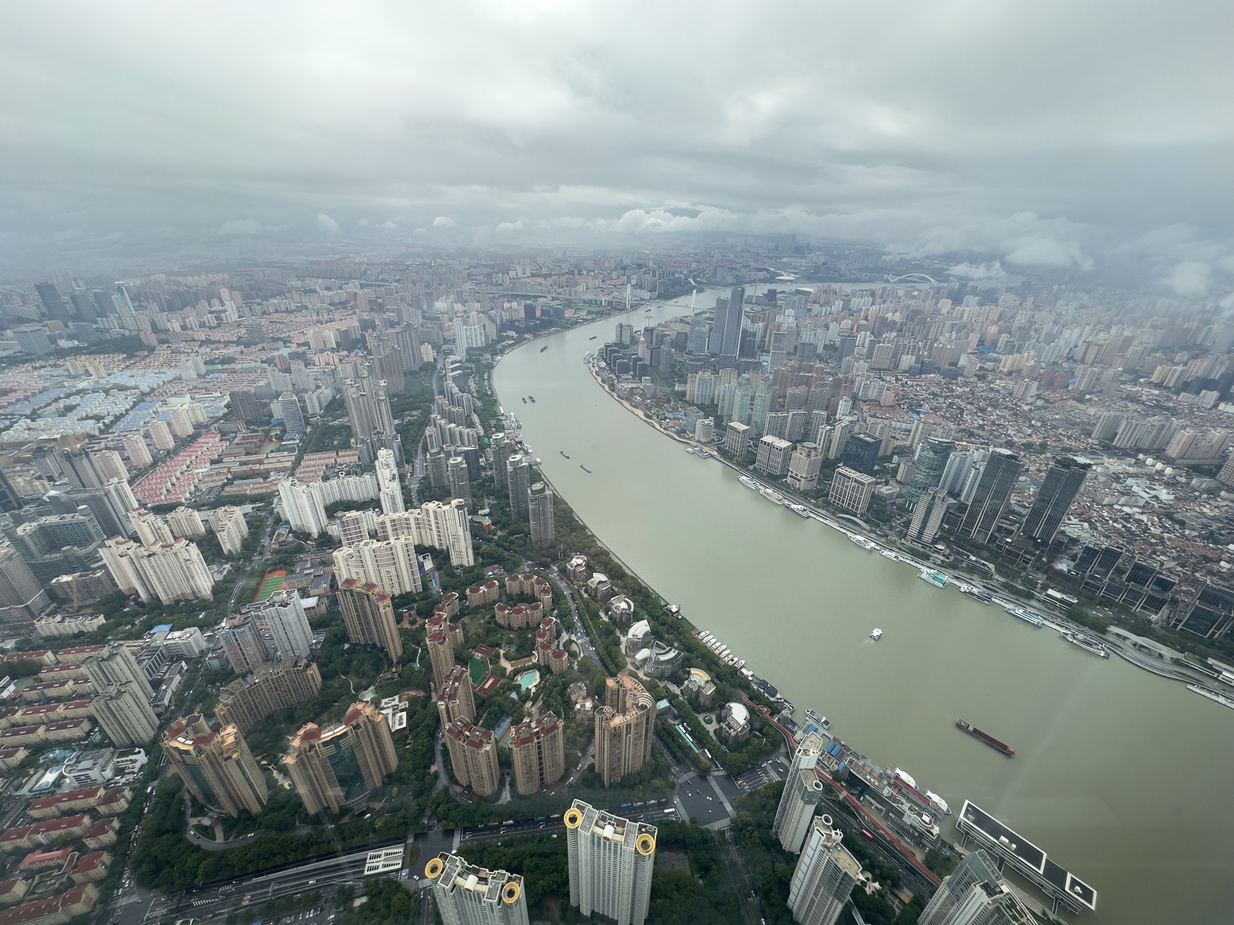 Looking up river ( S )