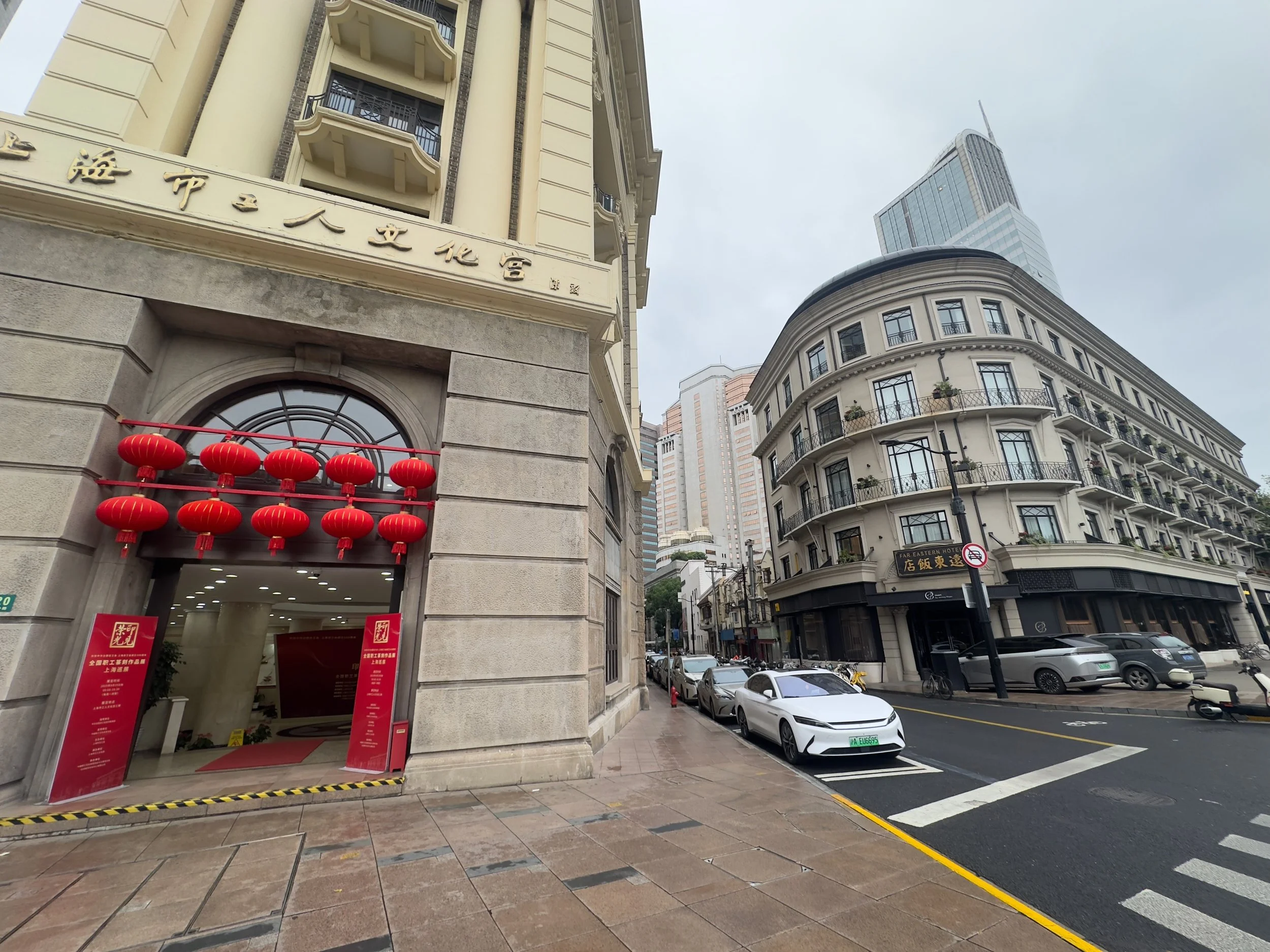 Back streets of the Bund area