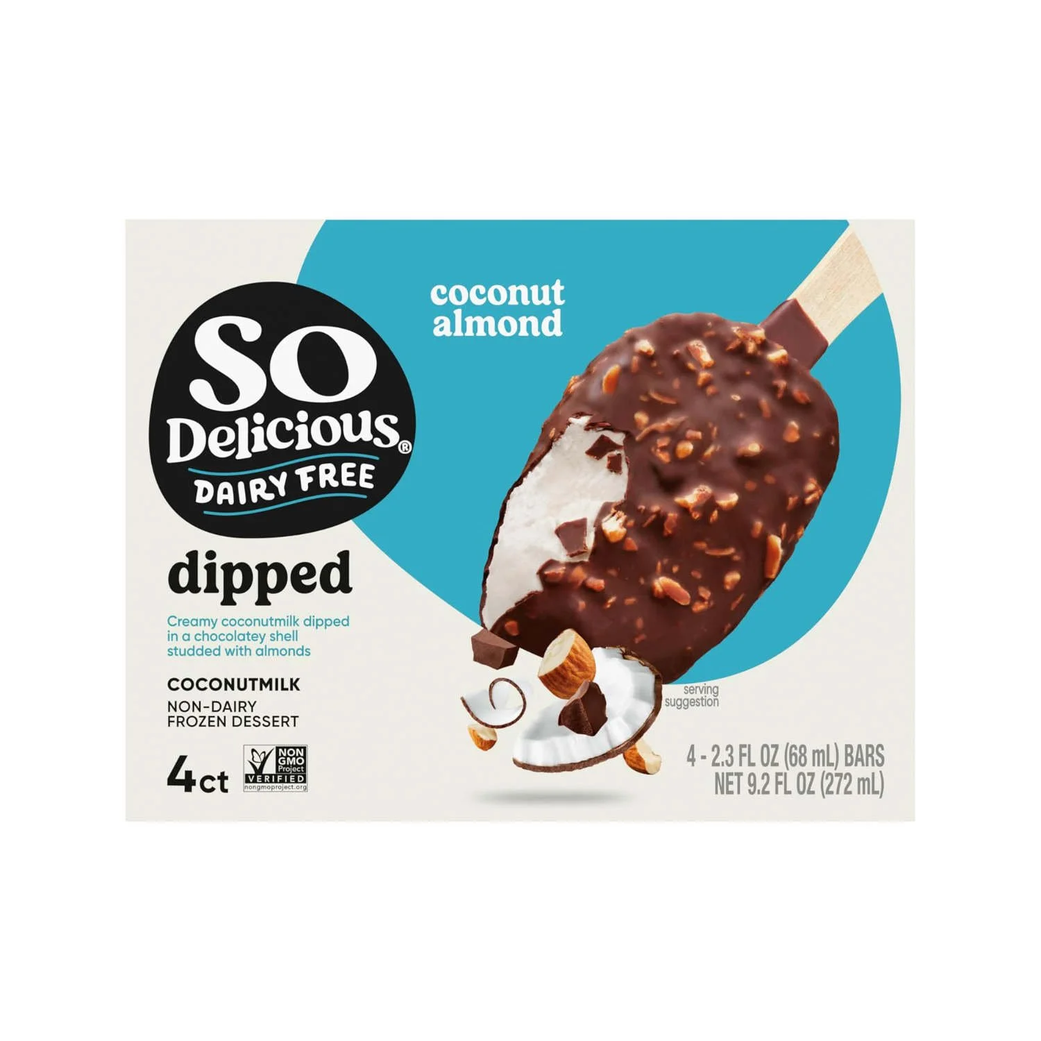 Helado vegano bañado en coco y almendras So delicious_01.jpg