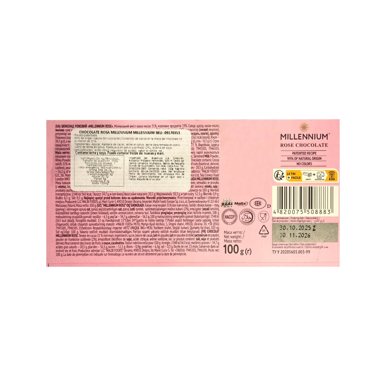 Barra de chocolate Rose Millenium_02.jpg