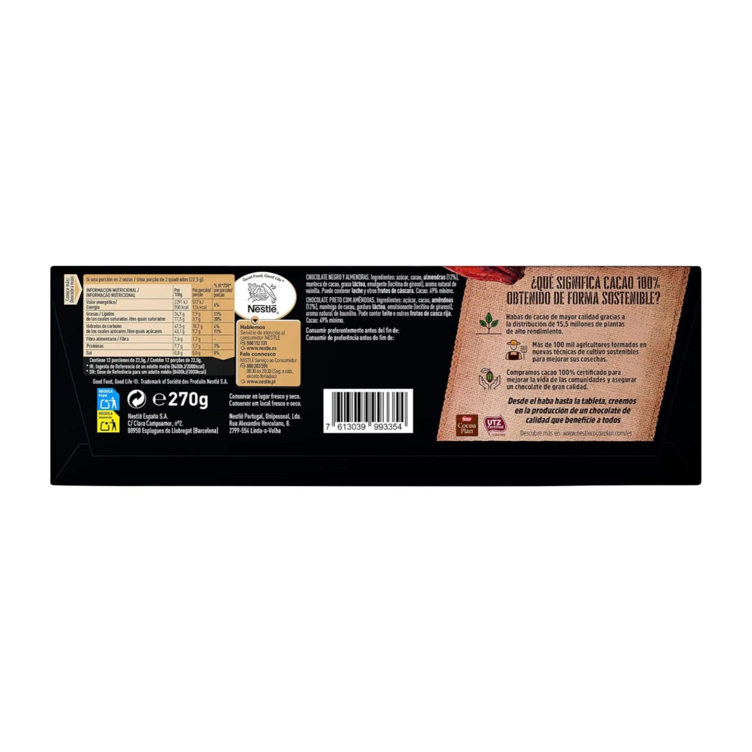 barra de chocolate oscuro con almendras Nestle_02.jpg