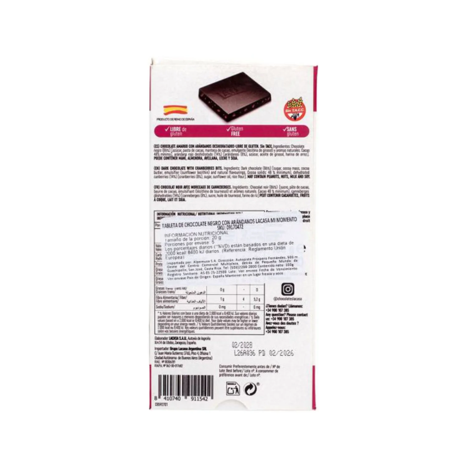 Barra de Chocolate con Arándanos La Casa_02.jpg