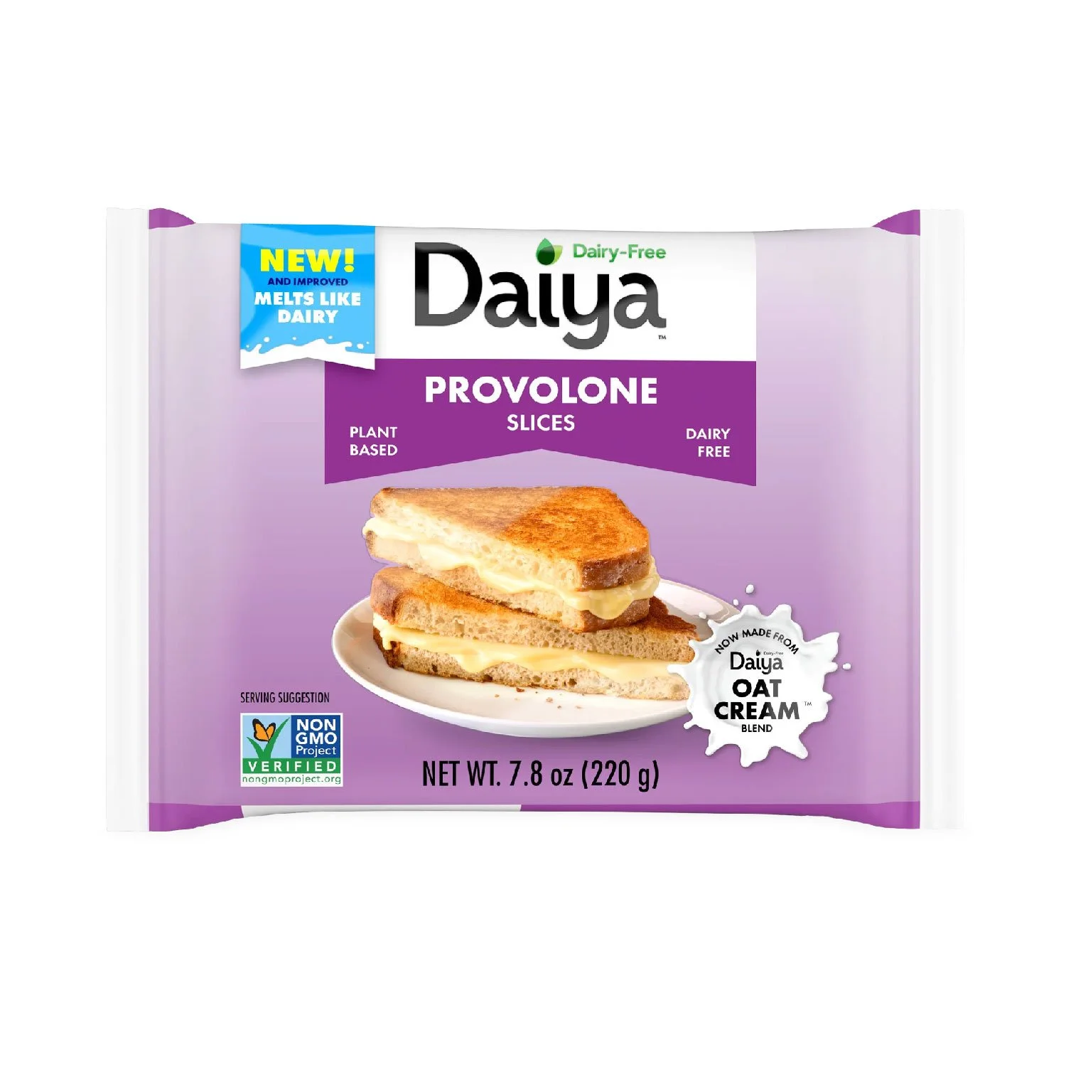 Queso vegano tipo Provolone en rebanadas Daiya
