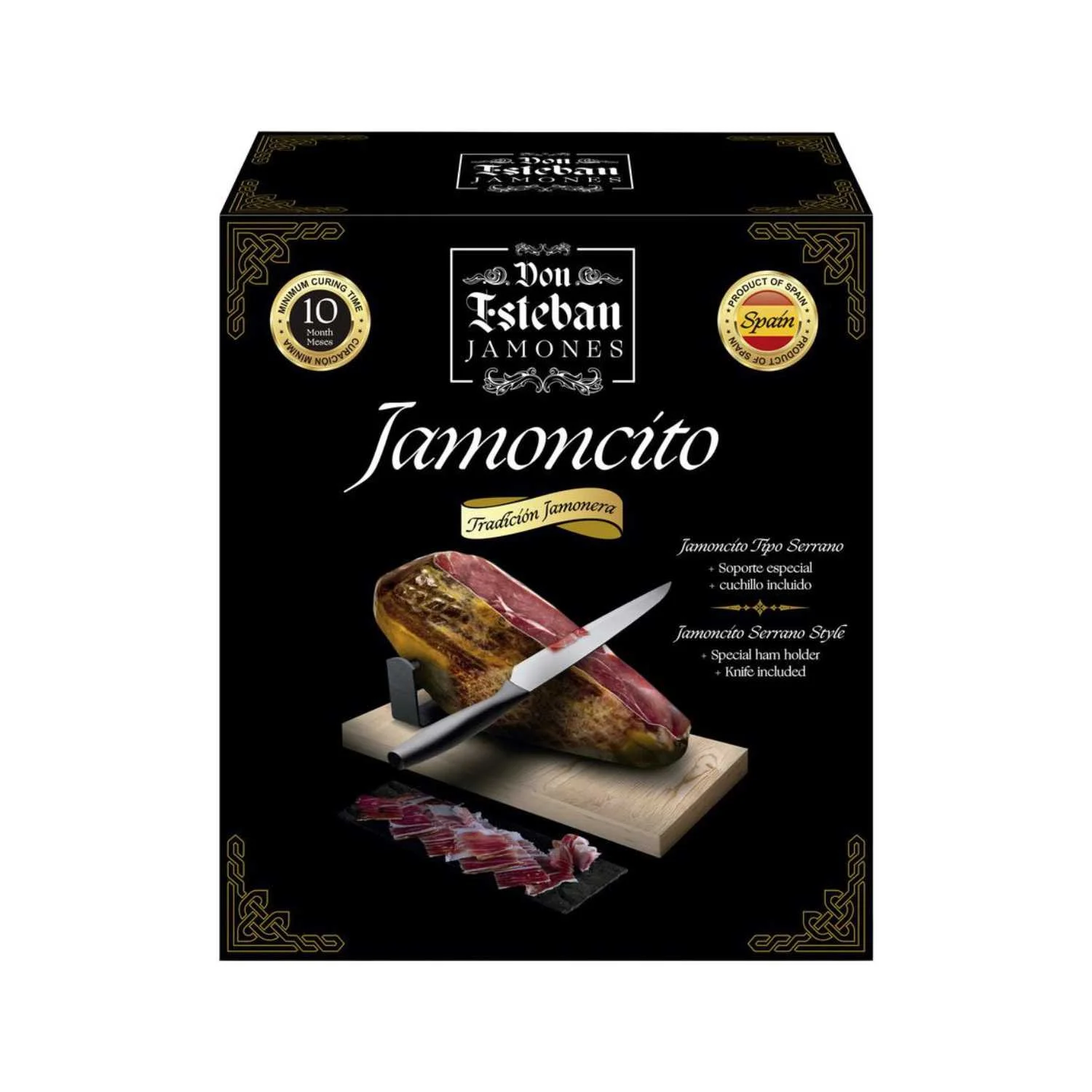 Jamón Serrano mini sin hueso Don Esteban