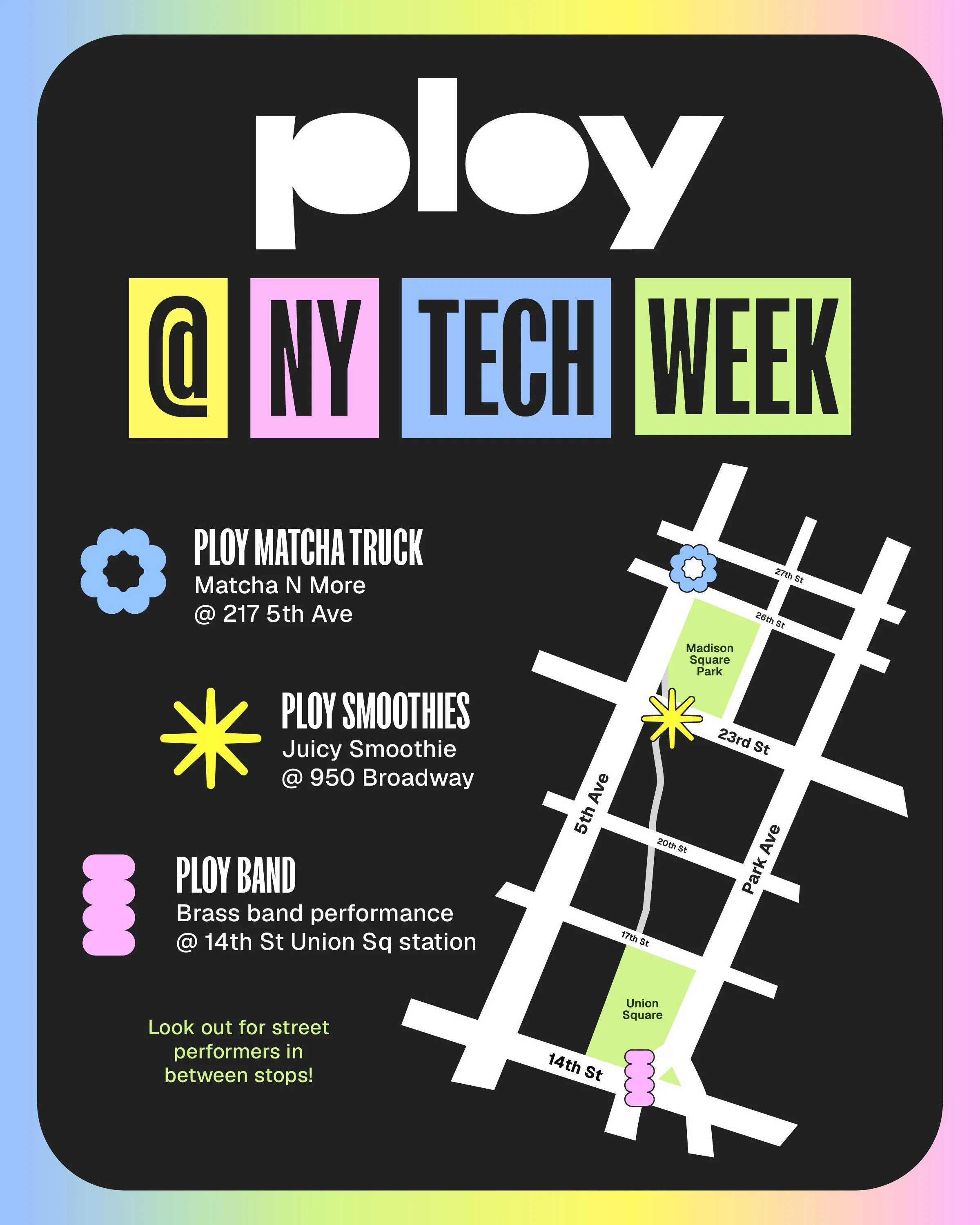 PLOY @ NY TECH WEEK