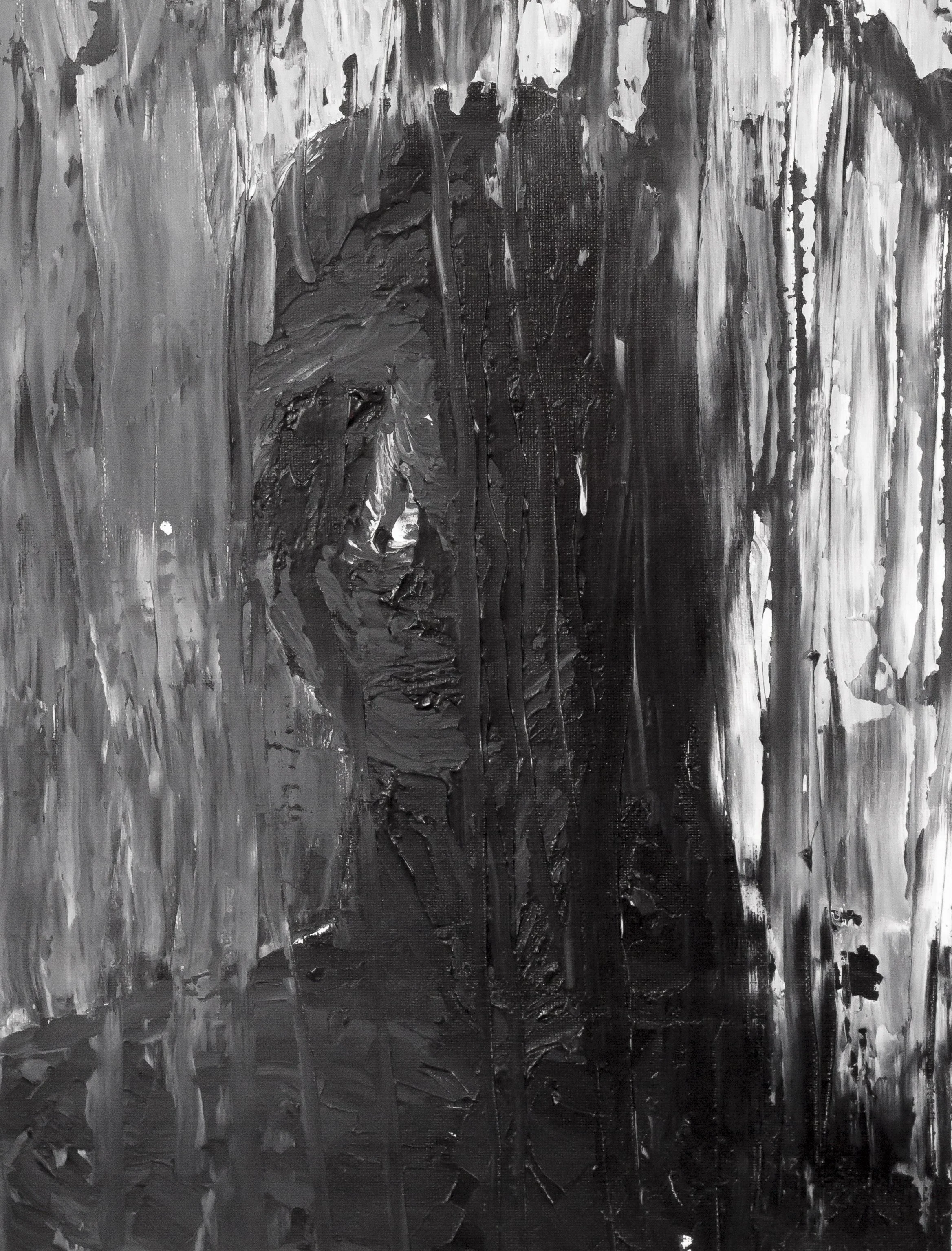 Defeated
Spring 2020
Acrylic on canvas, with a sprinkle of “given up on life”.
20 x 16
