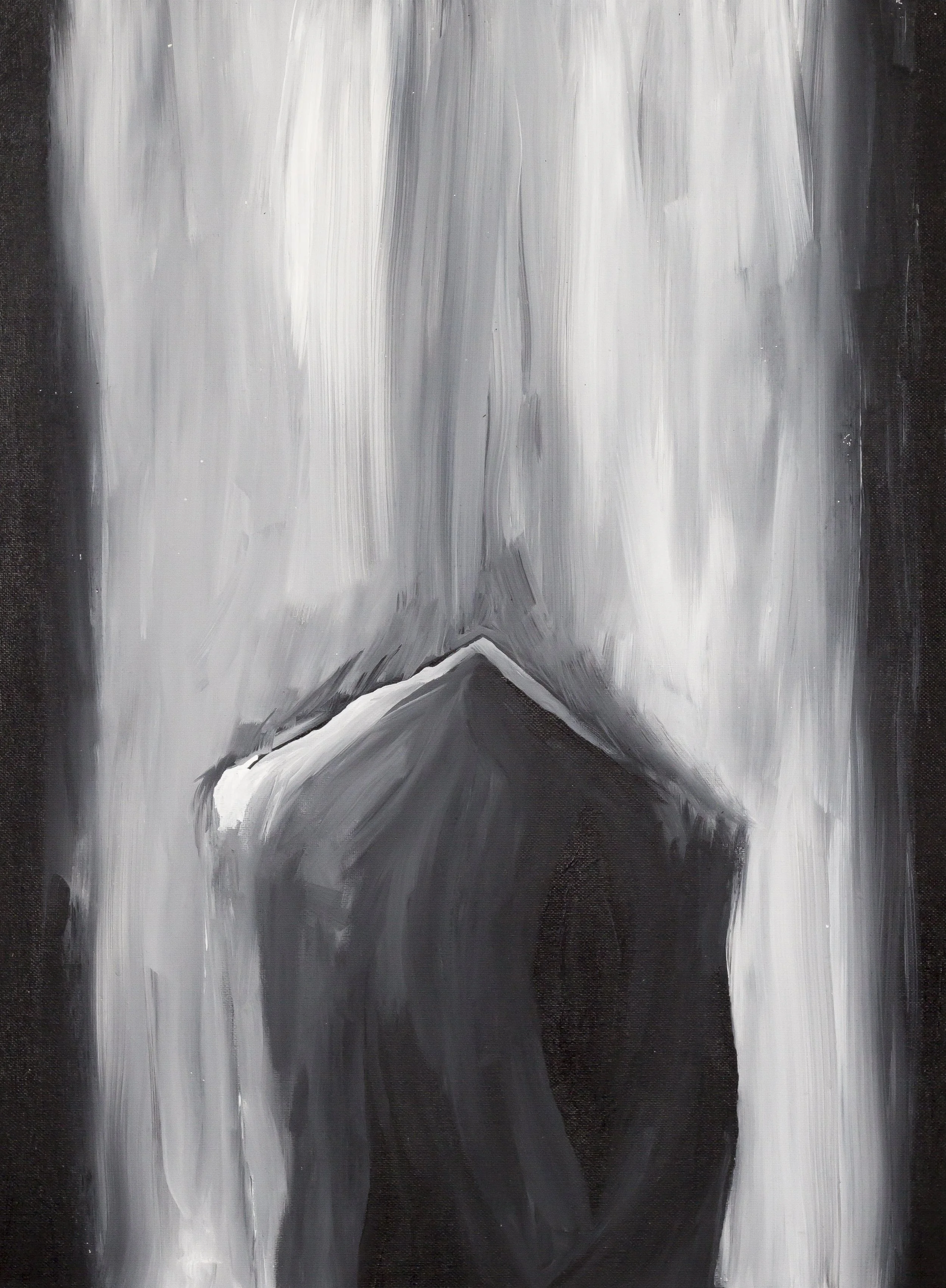 House in a downpour
winter 2016
A family mourning, acrylic on canvas
24 x 18