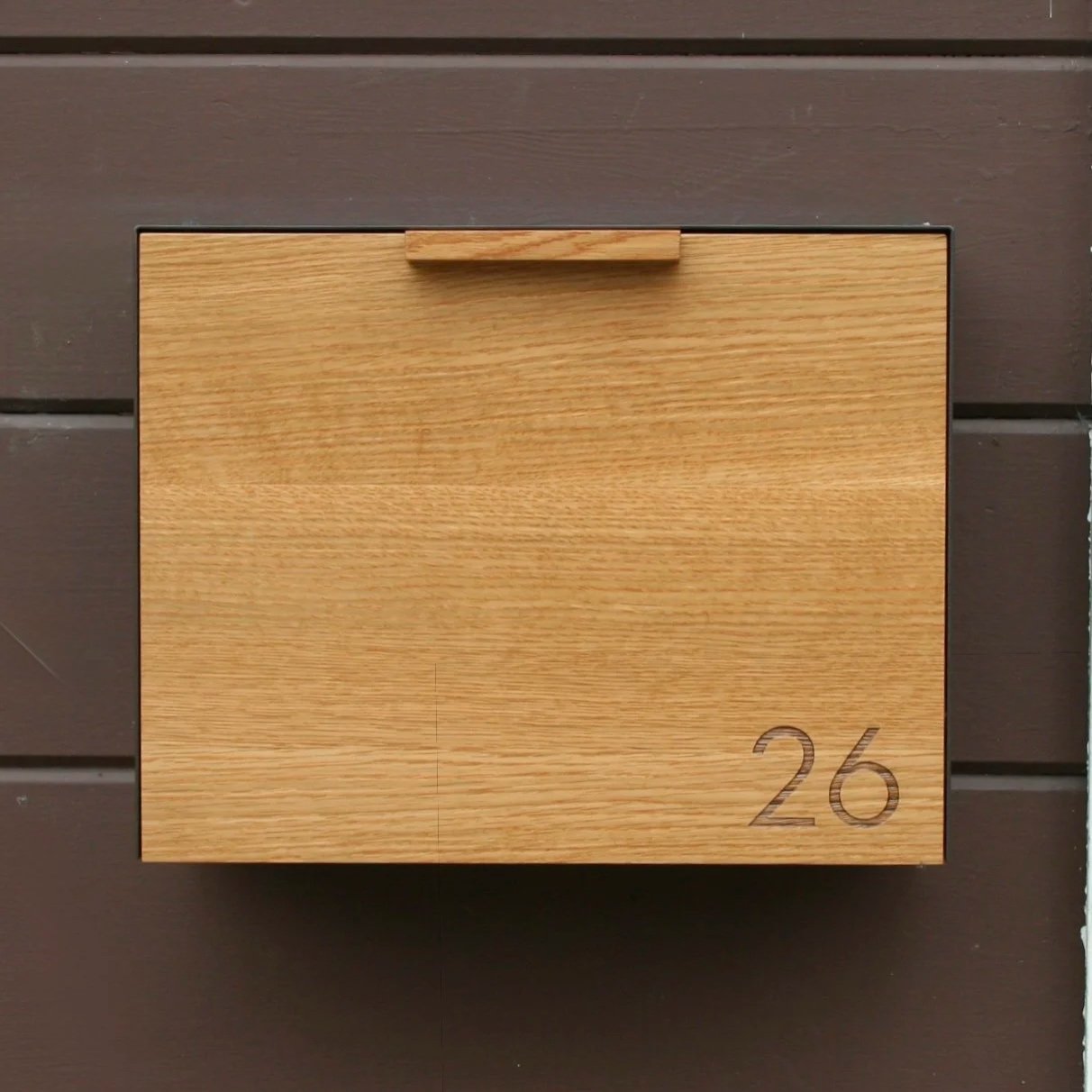 White Oak Mailbox