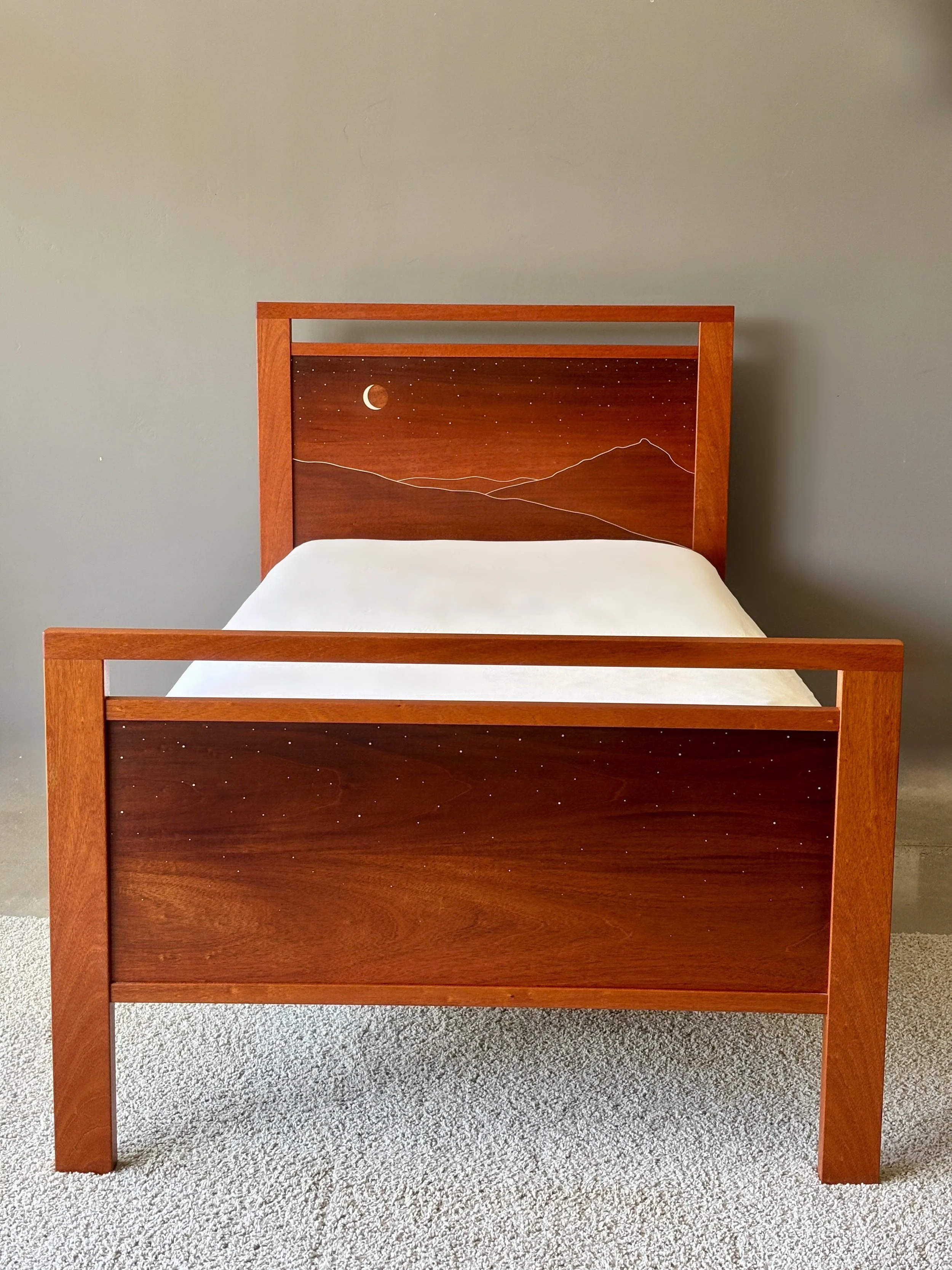Silver Moon Bed