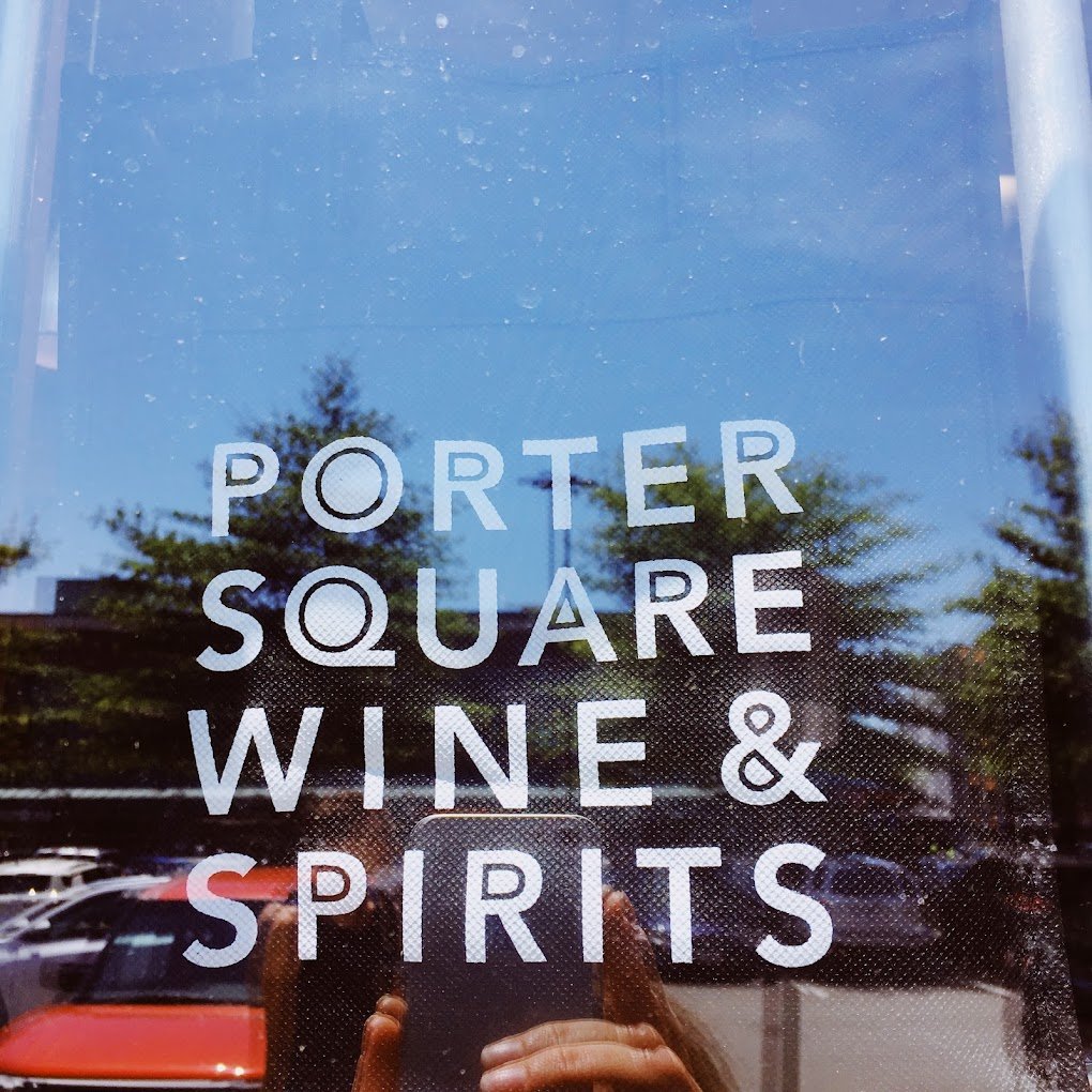 Porter Square Wine &amp; Spirits Tote Bag