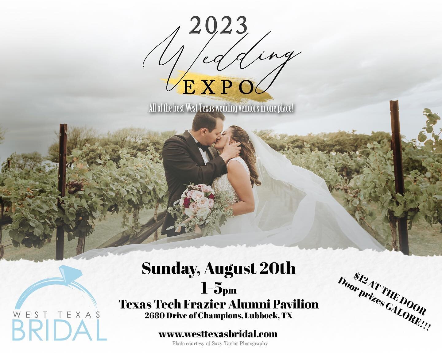 We are so excited to be a part of @westtexasbridal and their annual Bridal Expo this Sunday.
Come along, meet all the amazing vendors and check out what we have to offer.

PS: You can totally play on the arcades too!