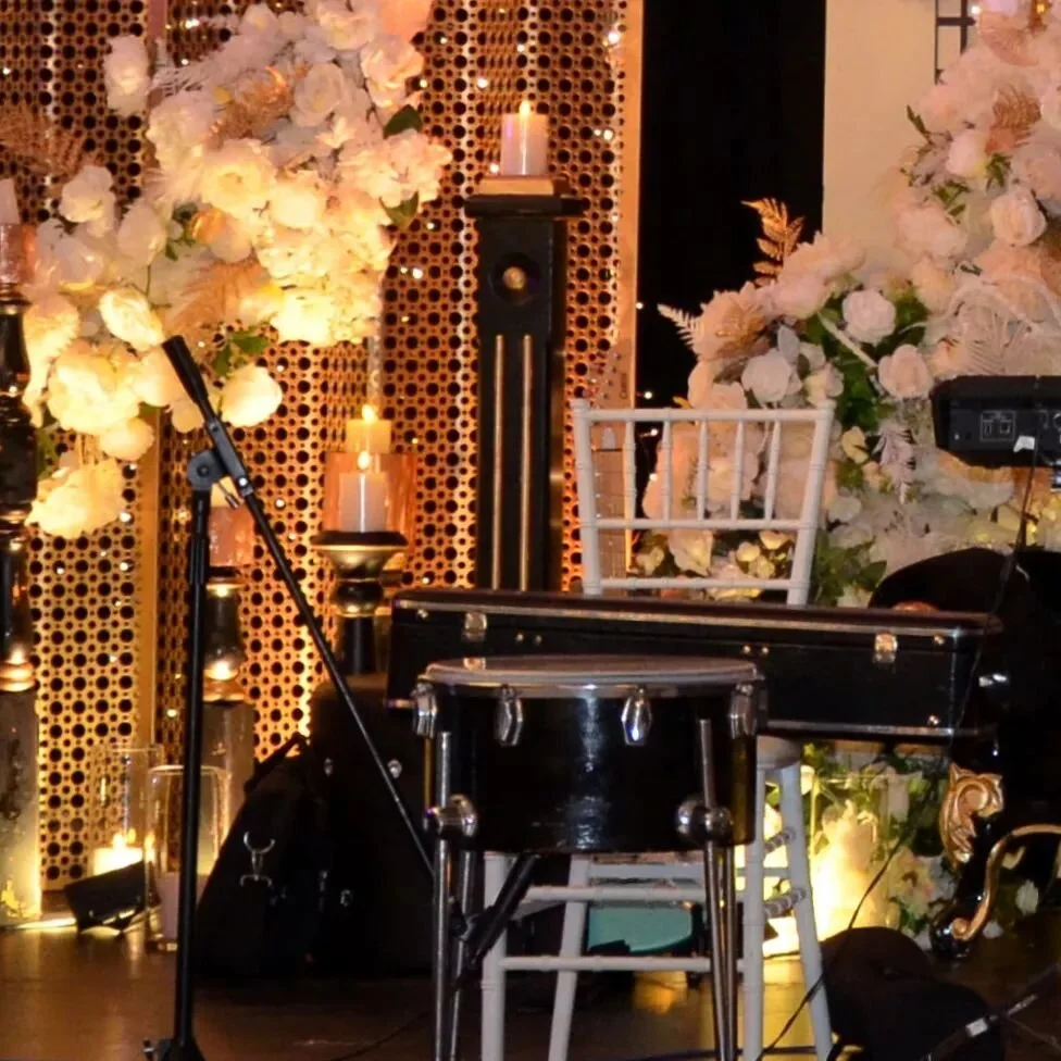 Reception Christina Prasad & Devansh Sharma
.
For their last event, the client was intrigued by a highly neat and elegant setup that TM Events had previously done in another venue. TM Events decided to tweak this spectacular design to work for th