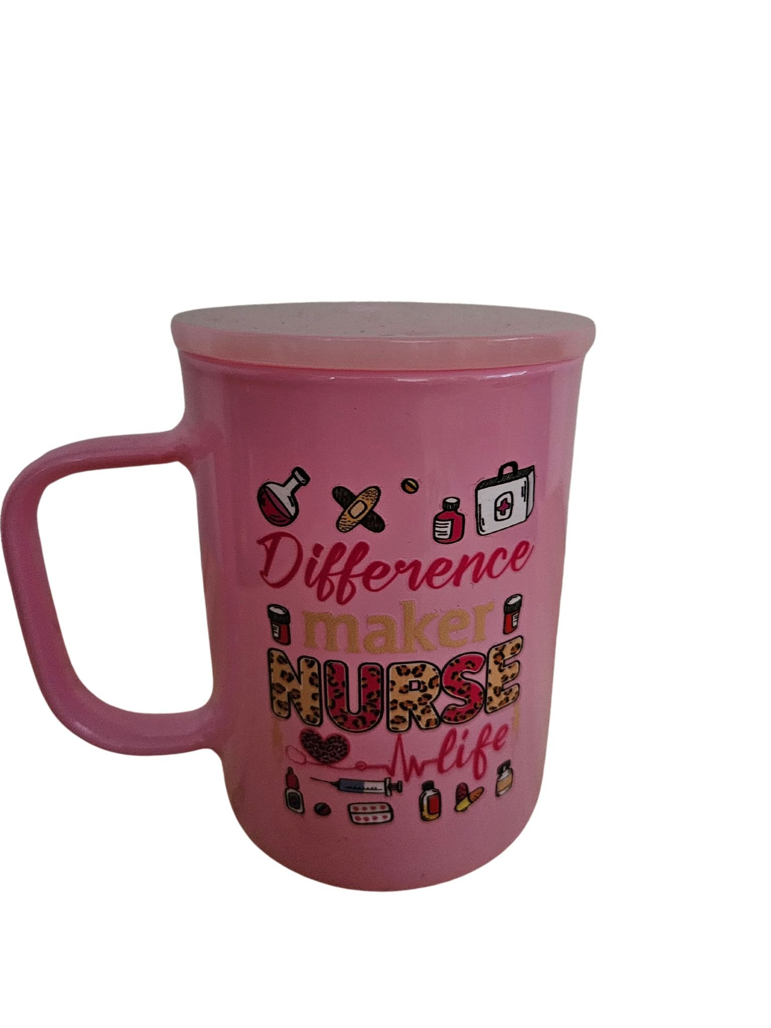 17 oz Nurse Life Glass Mugs