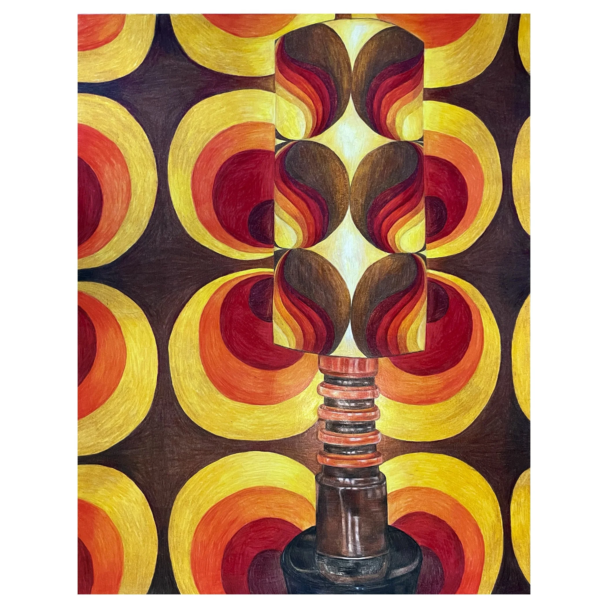 colored pencil on paper, 19" x 24", 2022