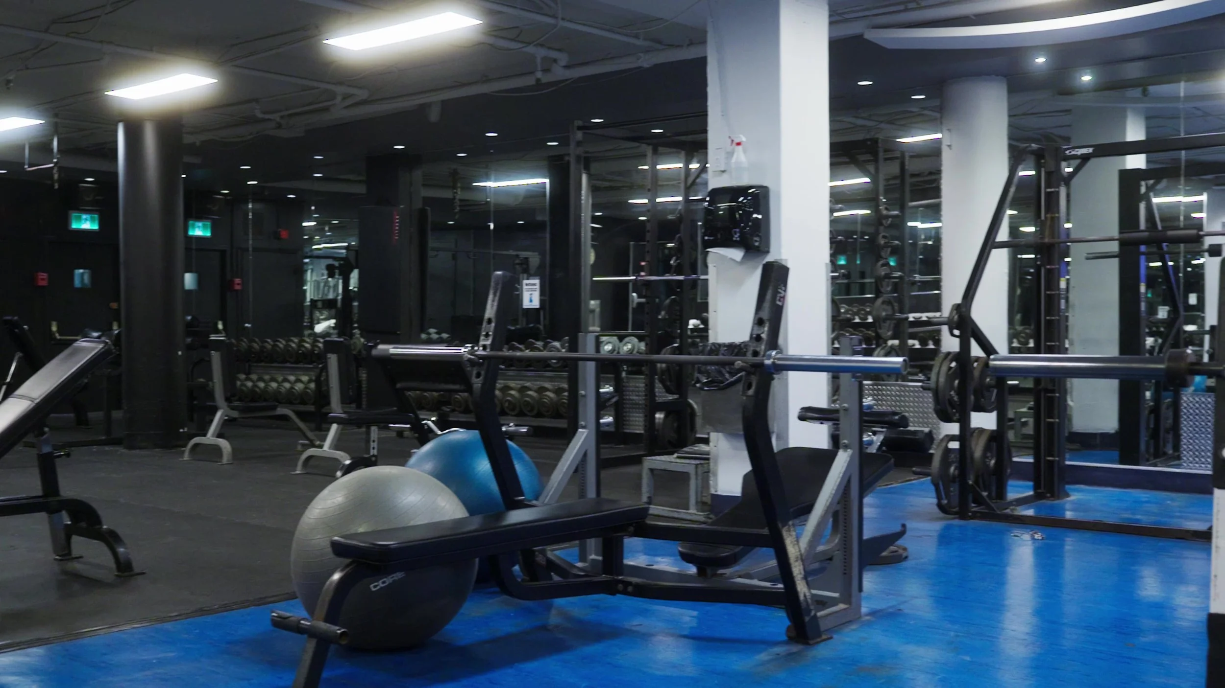 Salle de musculation du Club La Cité