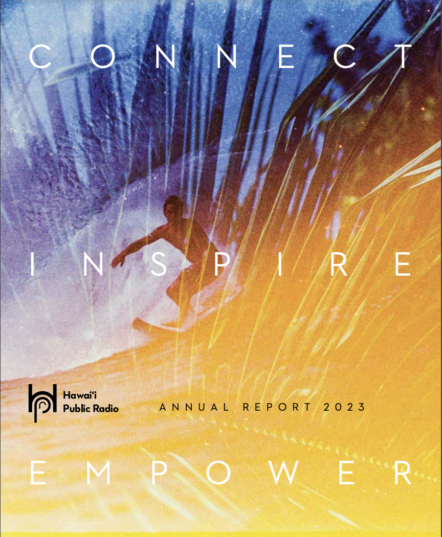 Hawaiʻi Public Radio 2023 Annual Report Features Namahana School’s Dr. Kapua Chandler