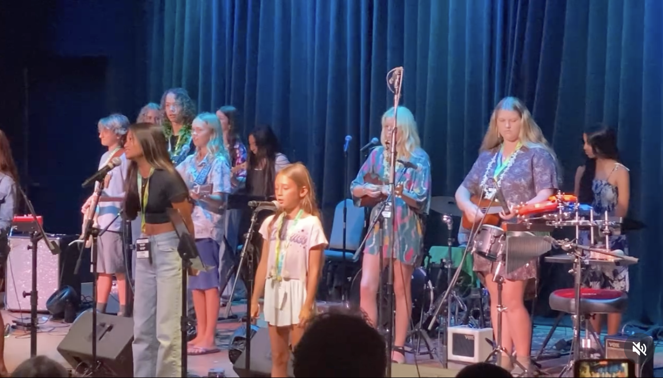 Namahana’s Band Opens for Paula Fuga Concert