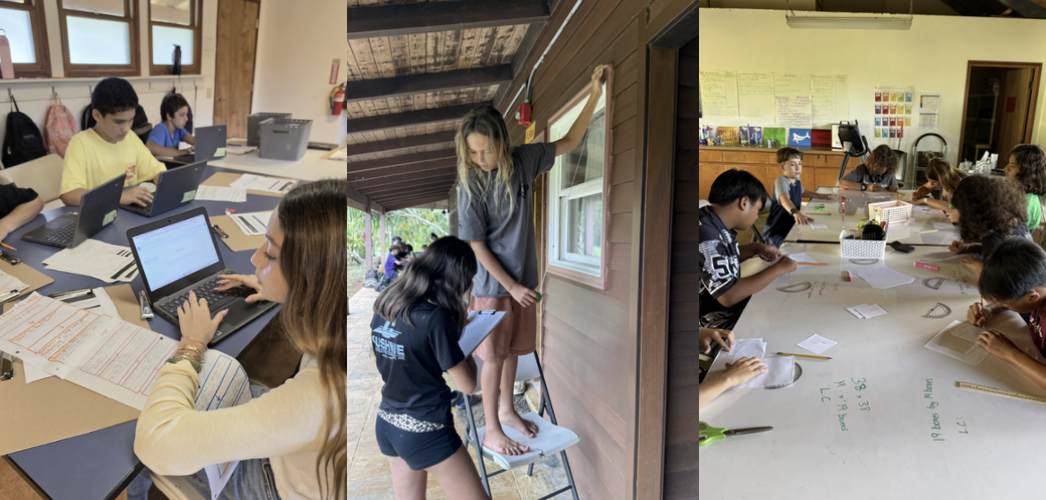 CURRICULUM IN ACTION ON CAMPUS  AND AROUND THE ISLAND