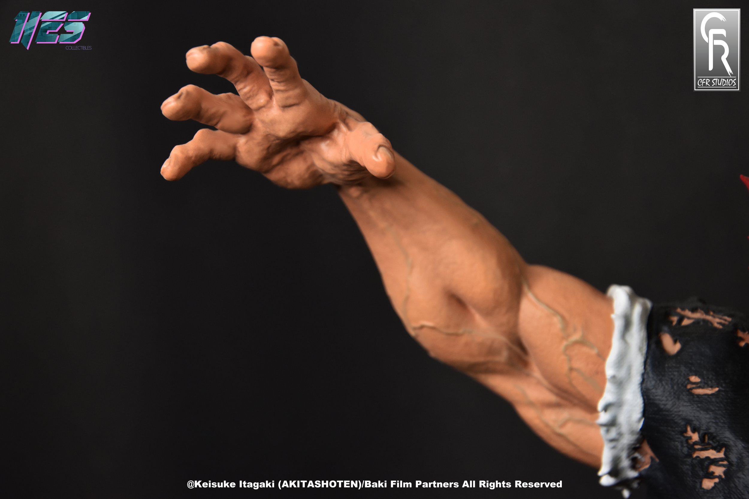 HES Studio: Grappler Baki - Yujiro Hanma 1/6th Scale — Goat Distribution