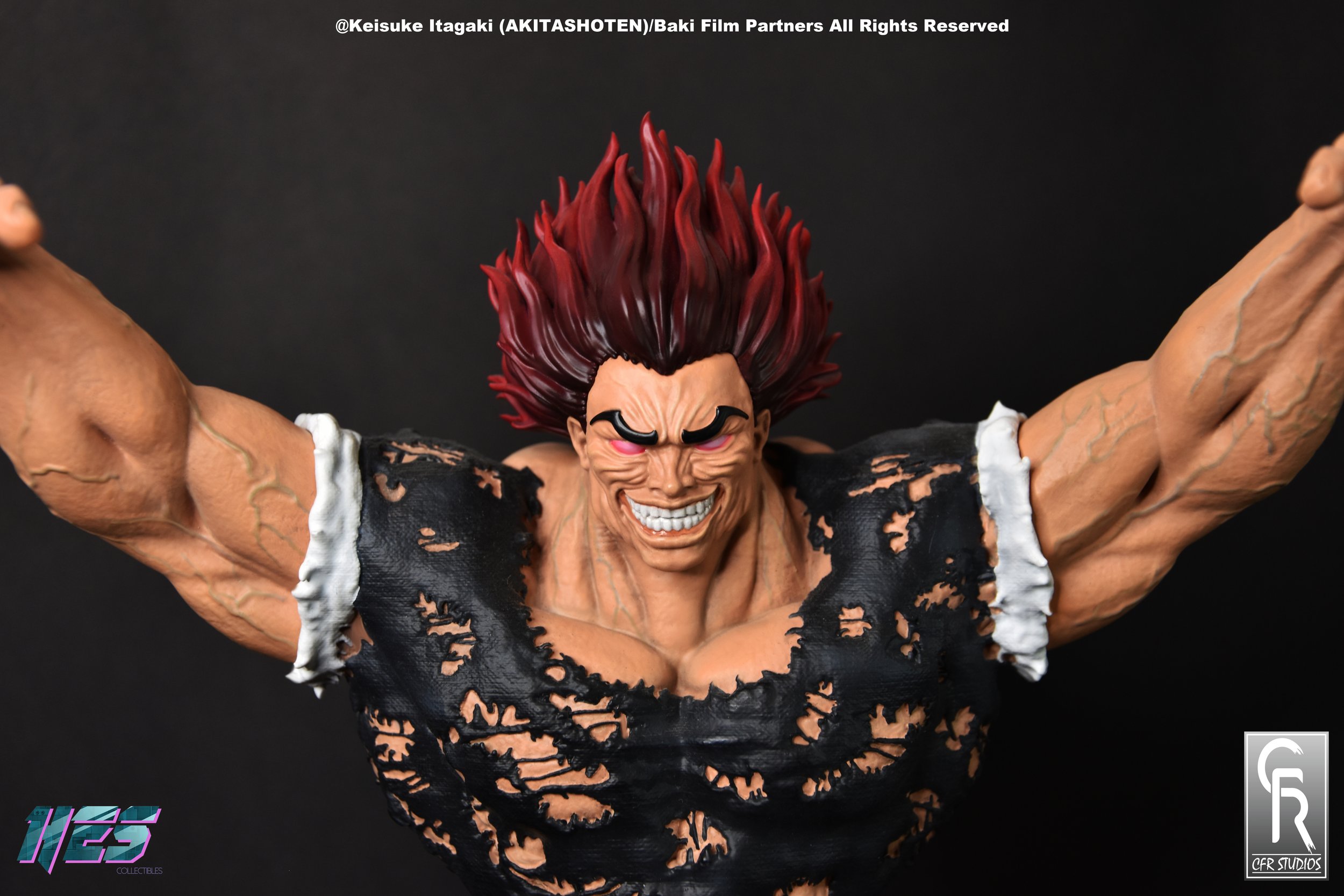 HES Studio: Grappler Baki - Yujiro Hanma 1/6th Scale — Goat Distribution