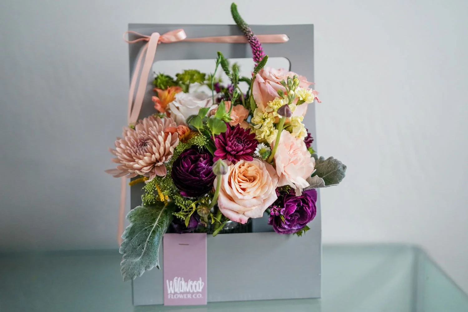 Medium Boxed Arrangement $85