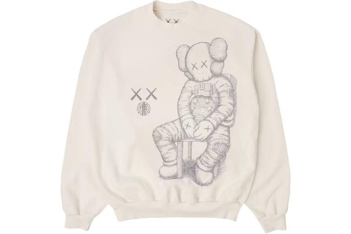 KAWS X KID CUDI MOON SWEATSHIRT — KAWS CLOTHING