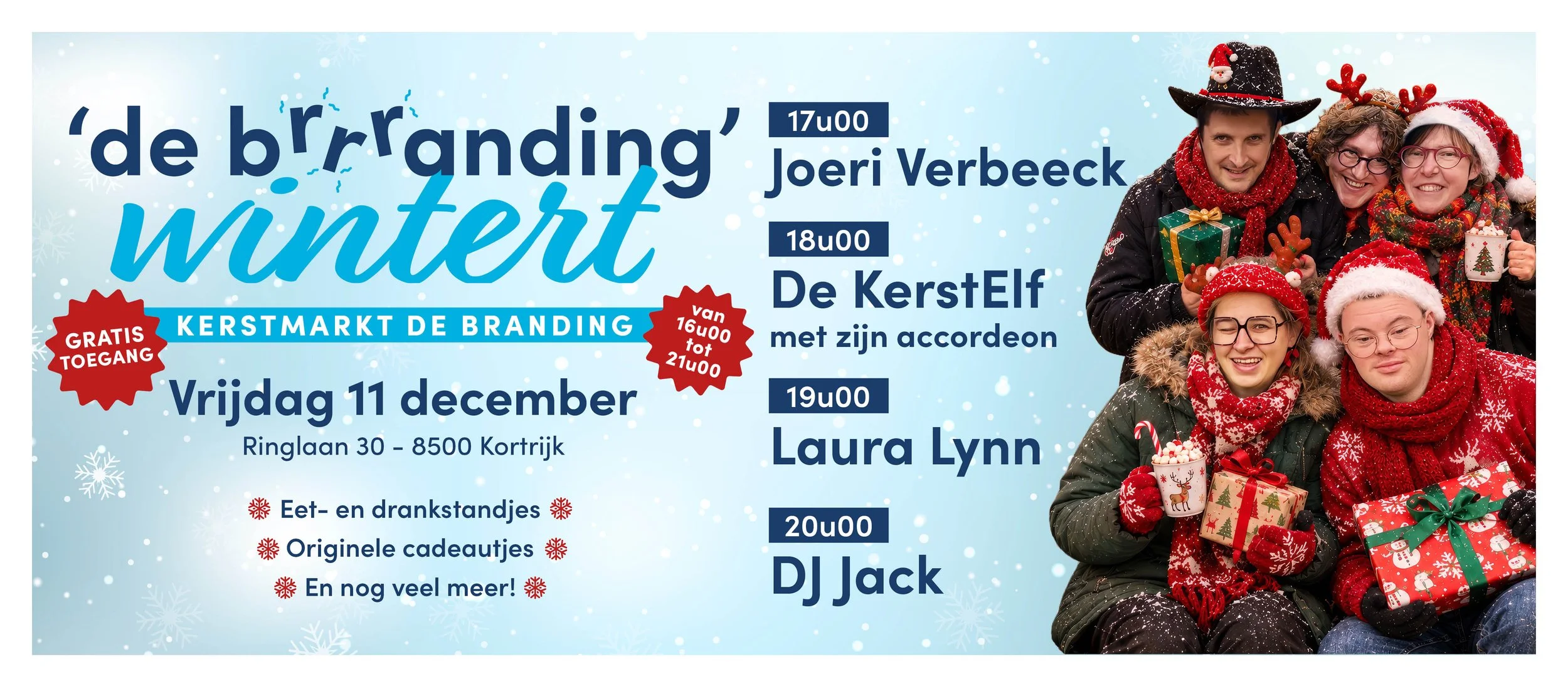 Kerstmarkt ‘de branding’