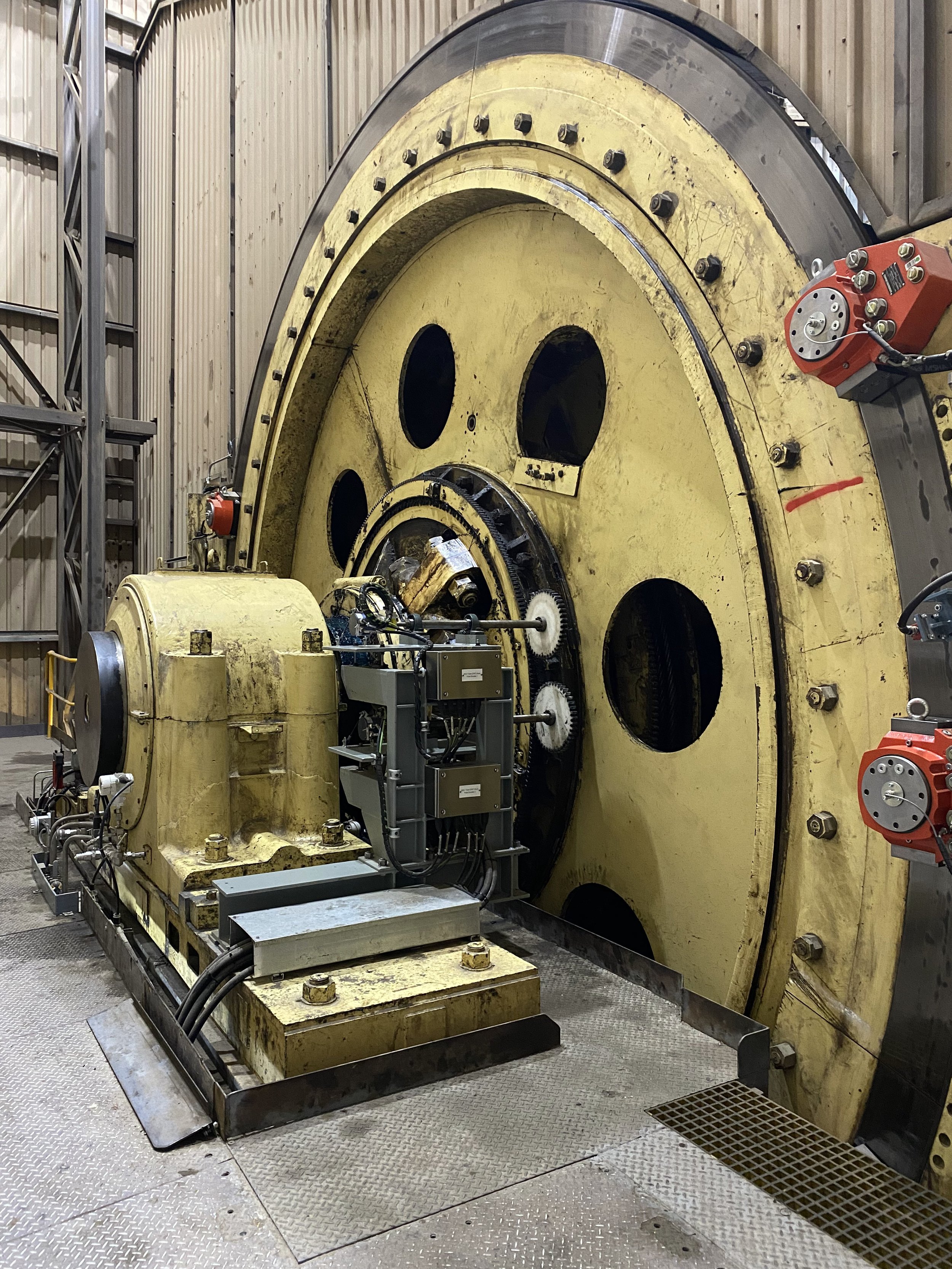 Clutched Drum Position Monitoring Encoders