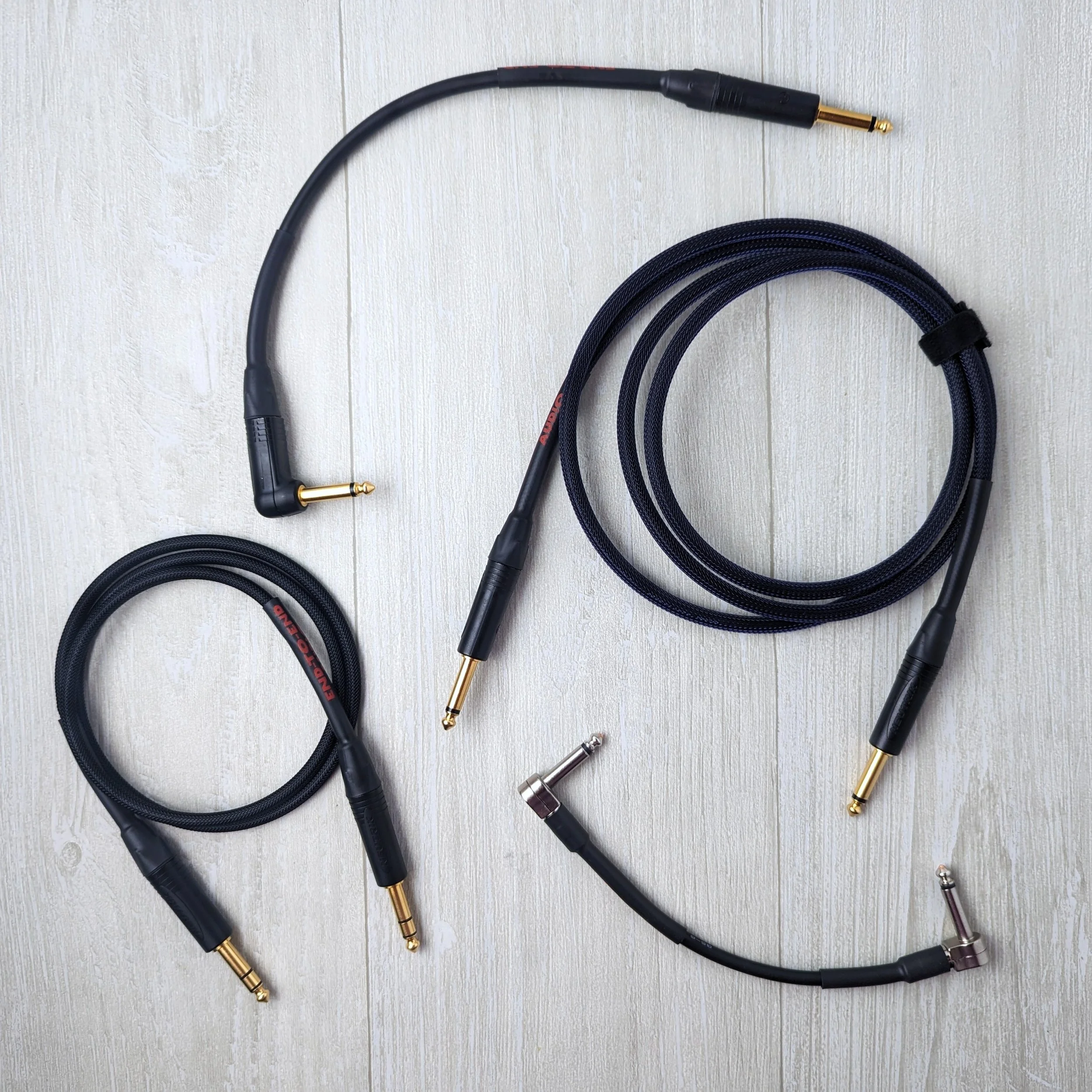 1/4" Unbalanced Instrument Cable Bundle