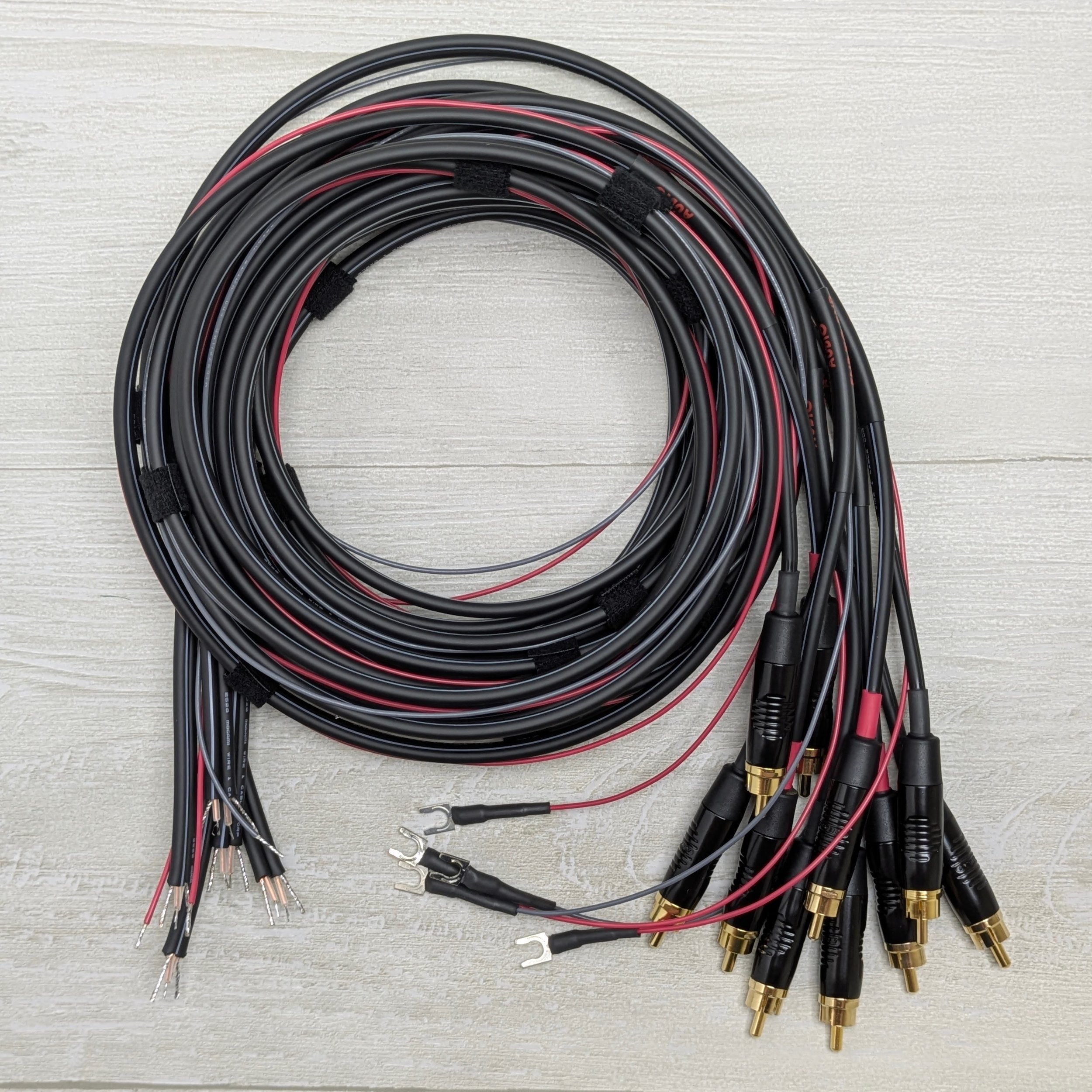 Unterminated Replacement Turntable Cable Set Lot