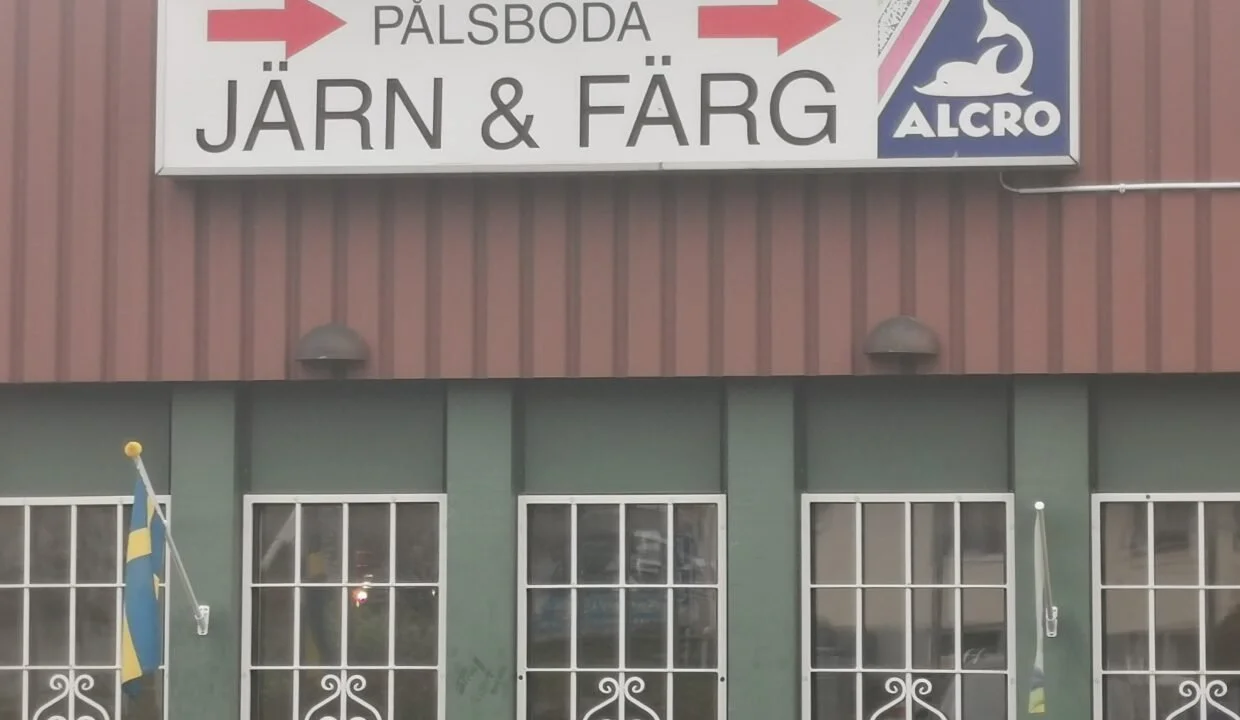 Pålsboda Järn &amp; Färg i centrala Pålsboda (BO-9028)