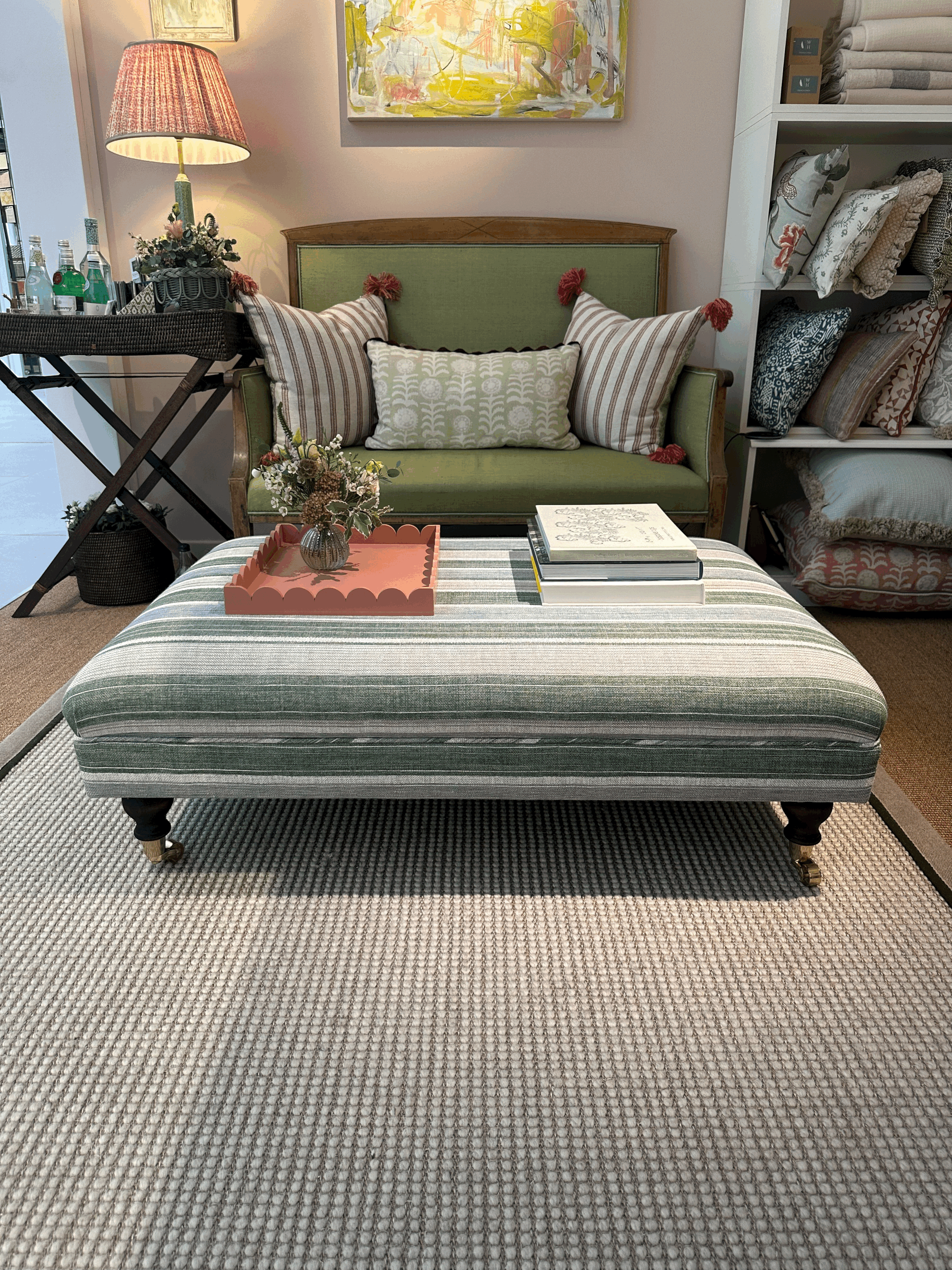 Interior design and bespoke soft furnishings, Beaconsfield, Buckinghamshire