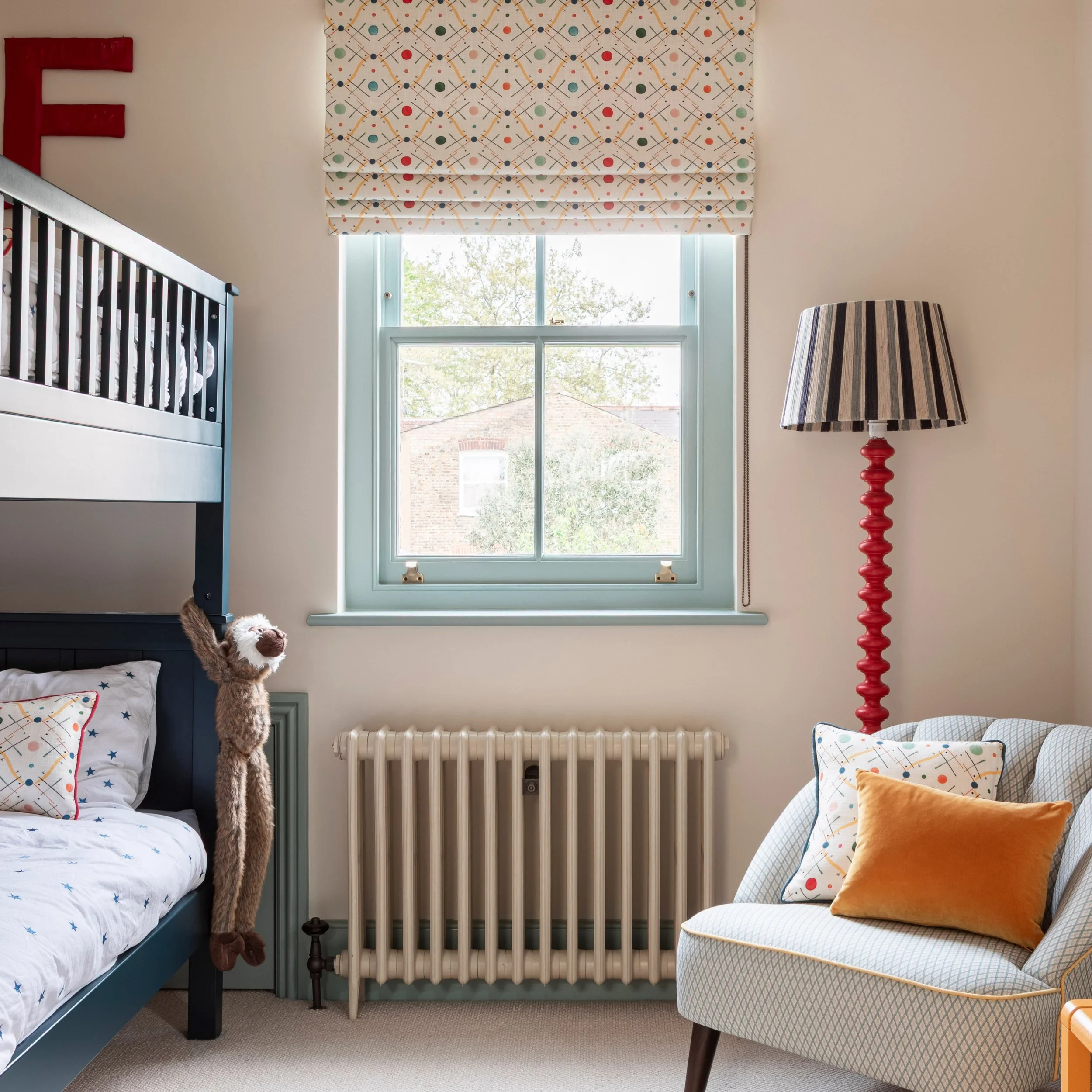 Such a pleasure to meet Ottolline yesterday at the Design Social pop-up: always lovely to finally put a face to a name!

It prompted me to have a little look back at some recent projects where we&rsquo;ve used her wonderful fabrics.

First up, the bo
