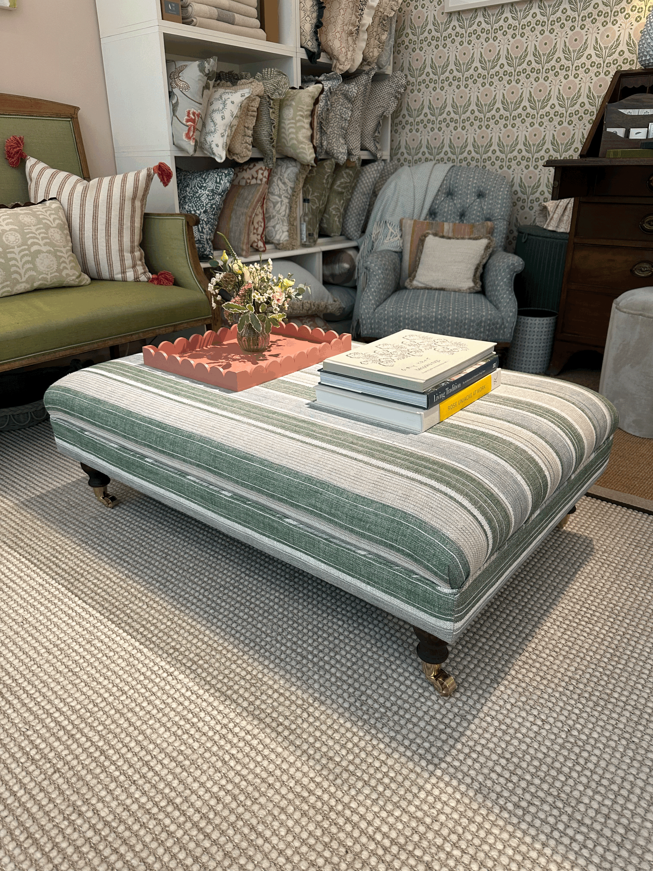 Interior design and bespoke soft furnishings, Beaconsfield, Buckinghamshire