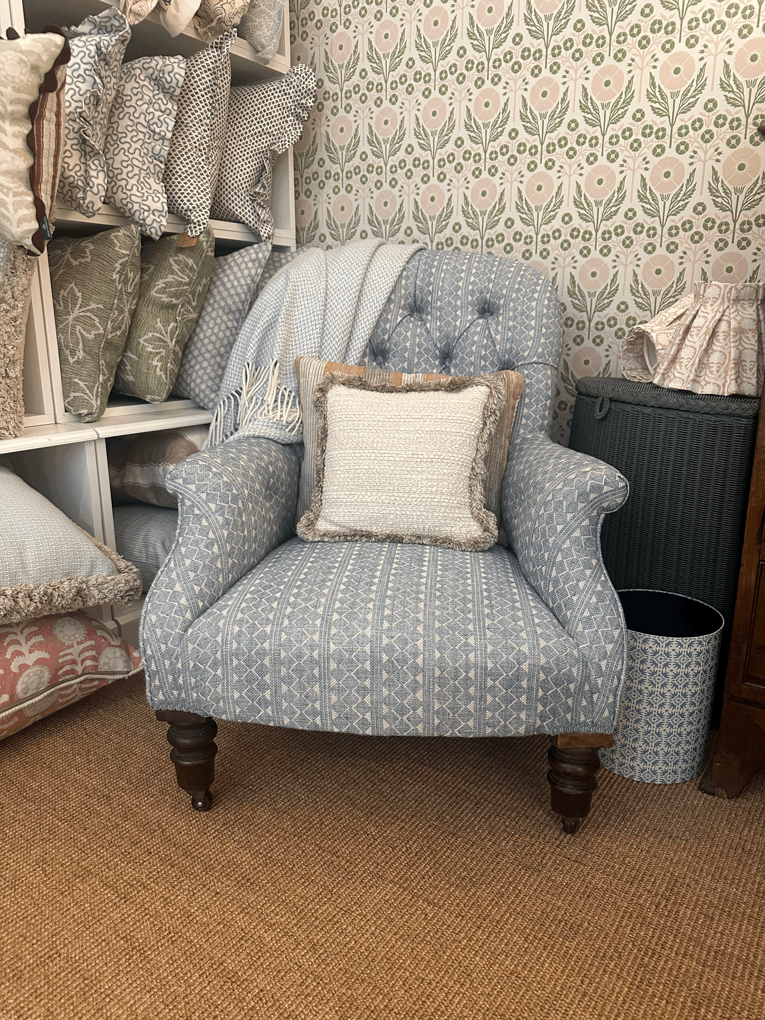 Interior design and bespoke soft furnishings, Beaconsfield, Buckinghamshire