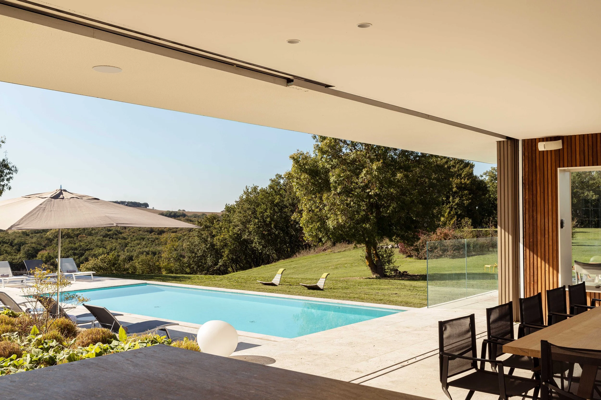 Pool house