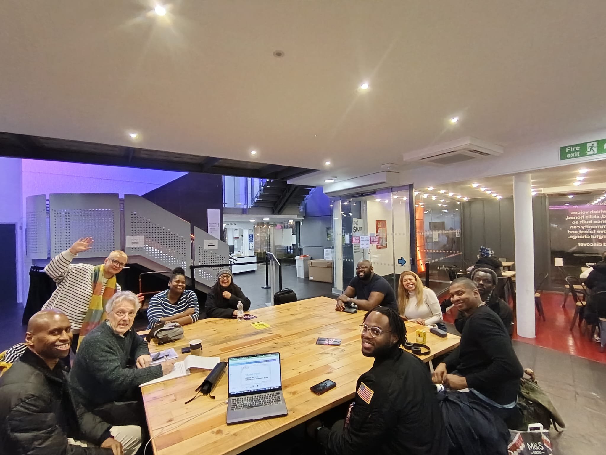 The invaluable members of our steering groups!