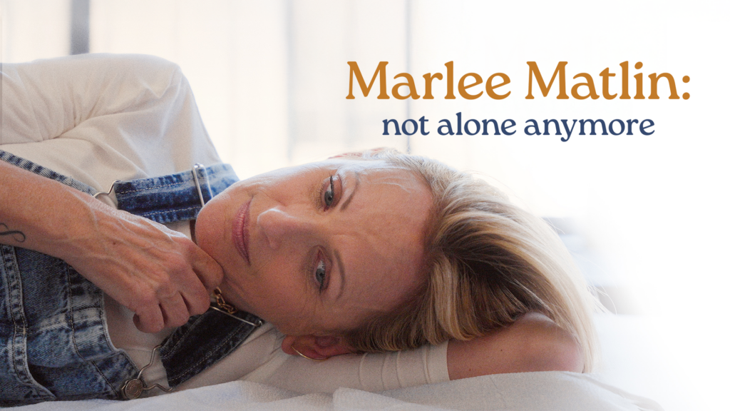 PEFF26: MARLEE MATLIN - NOT ALONE ANYMORE + Q&amp;A