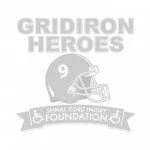 Gray Helmet with a number 9 logo on it.