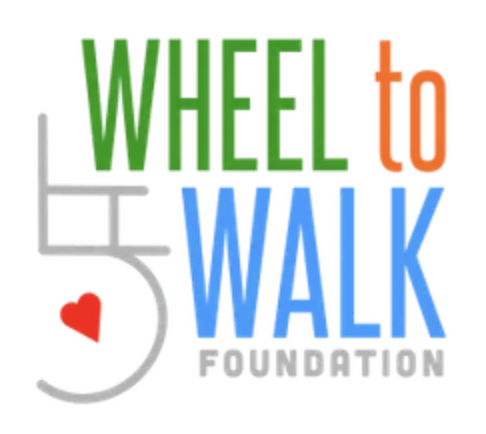 Wheel to walk foundation logo.