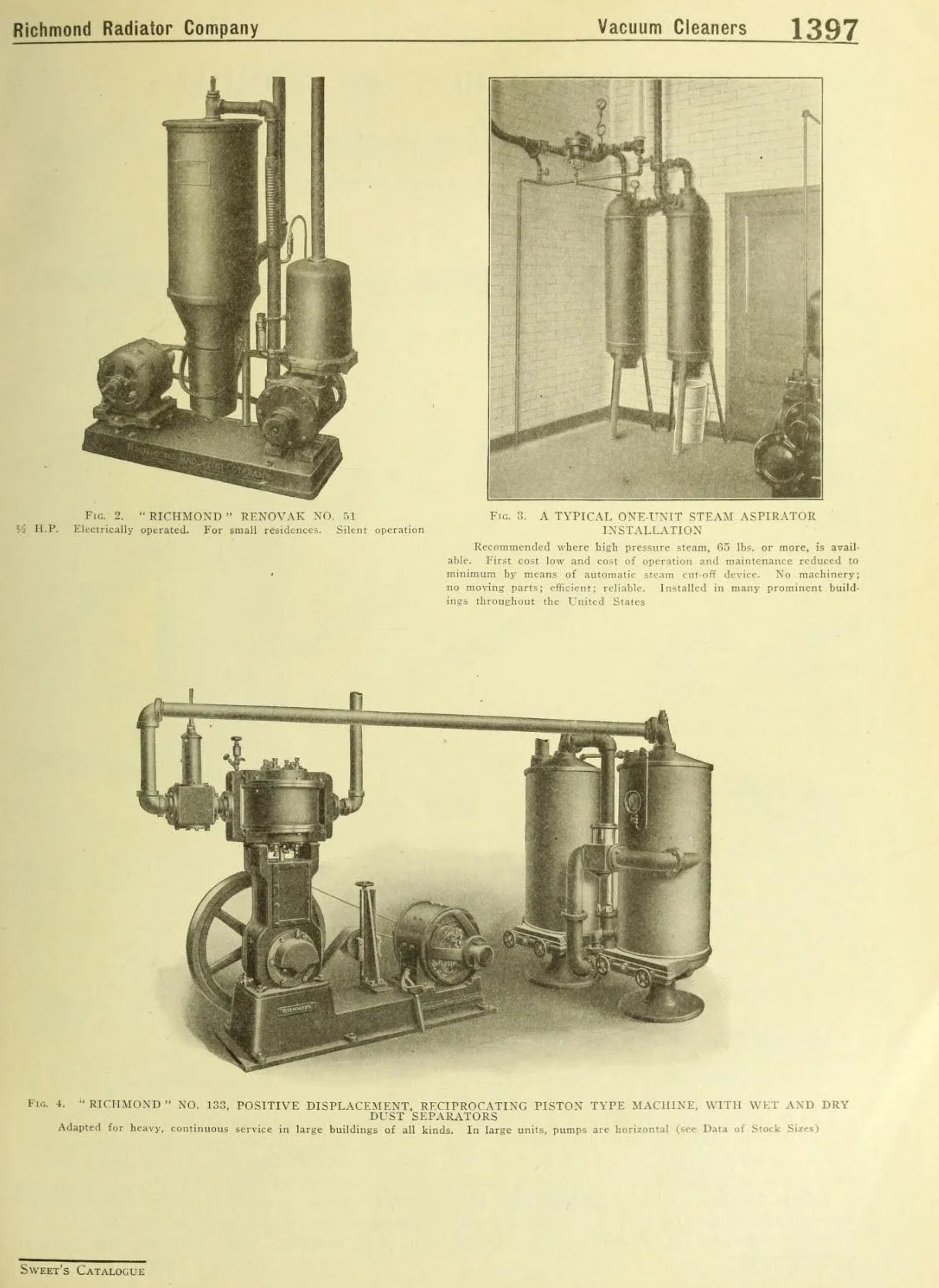 Historic central vacuum catalog