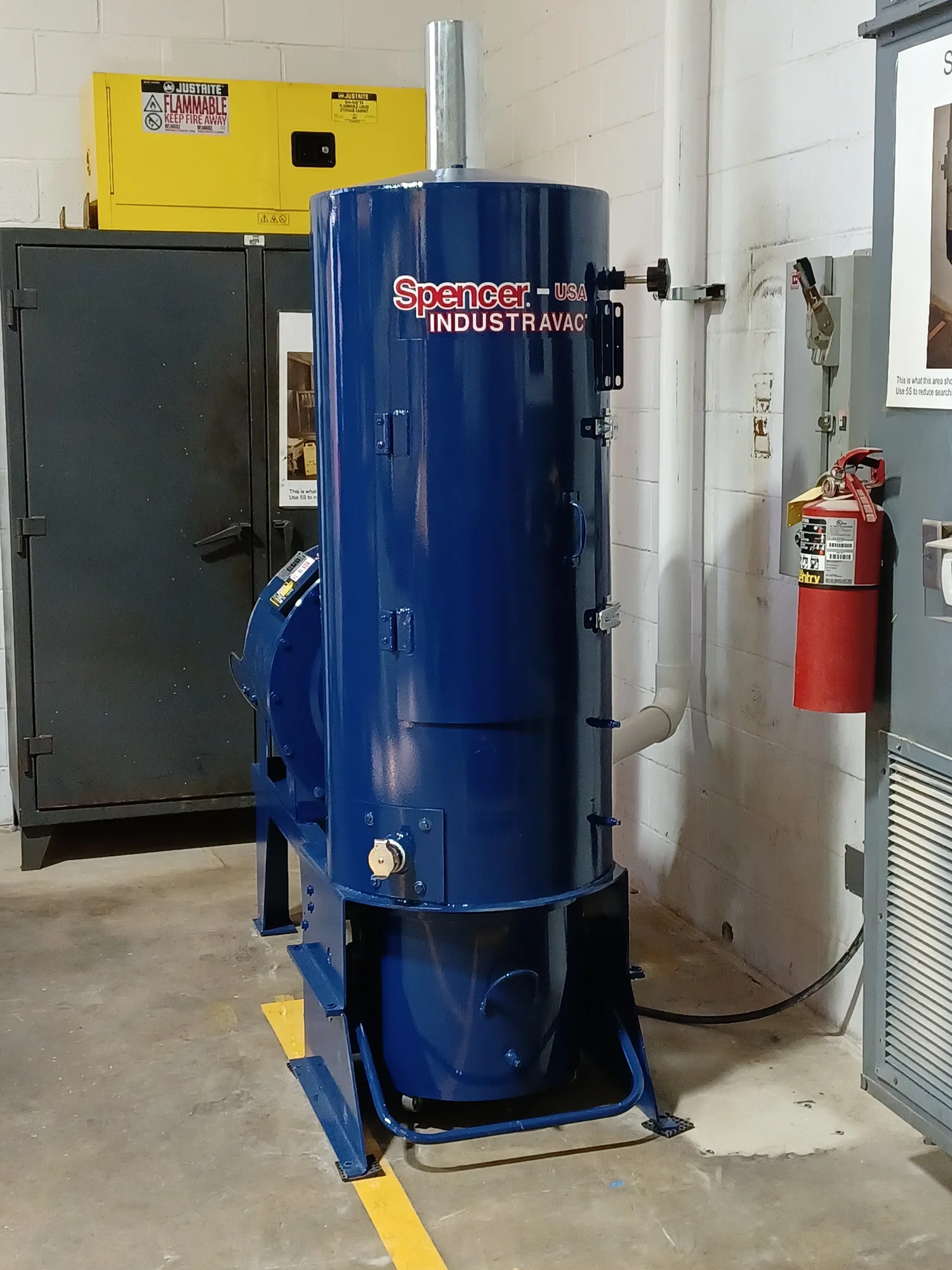 Spencer Industravac commercial vacuum equipment