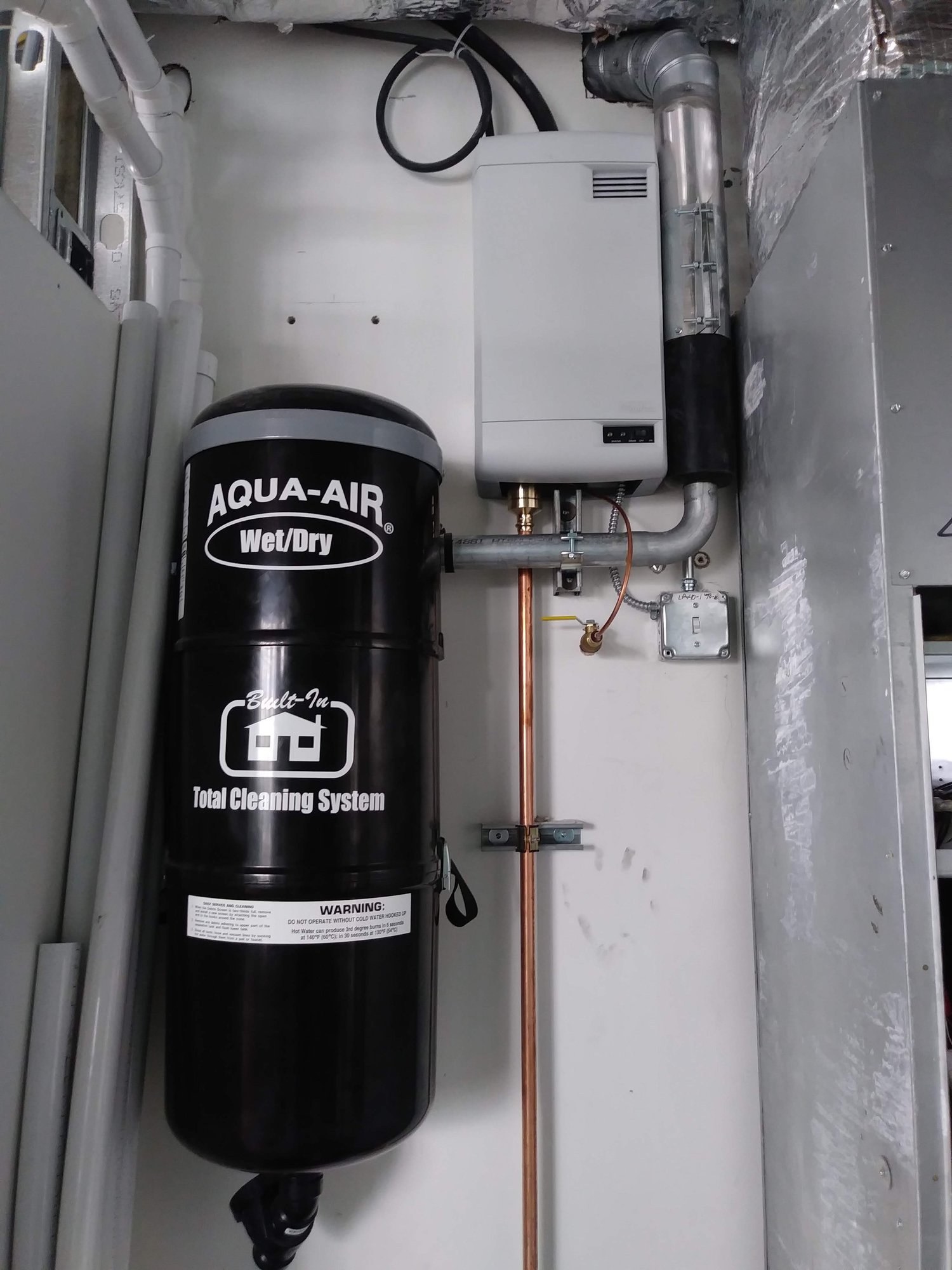 Aqua-Air commercial vacuum equipment