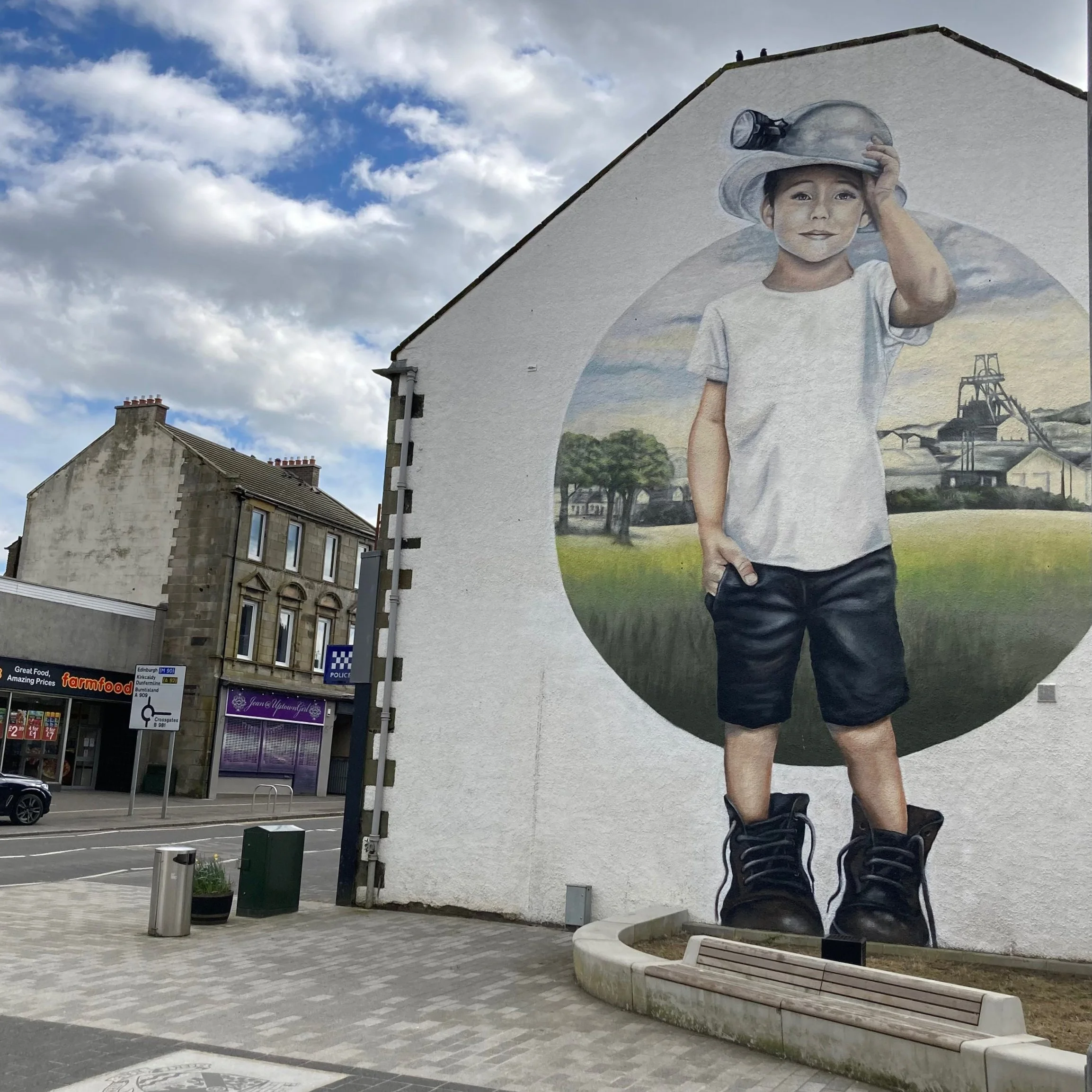 Miner Boy Mural