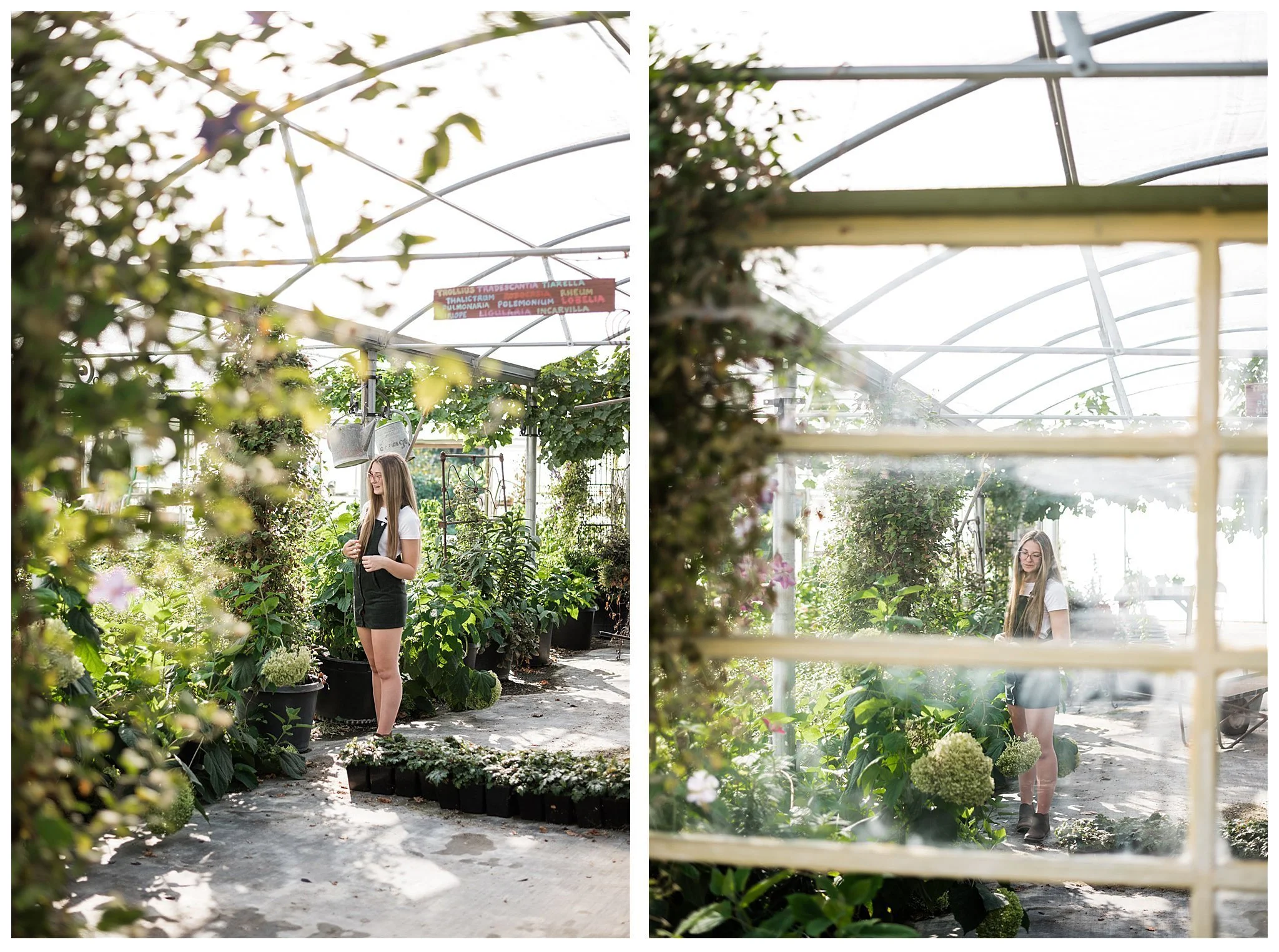 Greenhouse River Senior Session in Boise, Idaho Alexa — SS